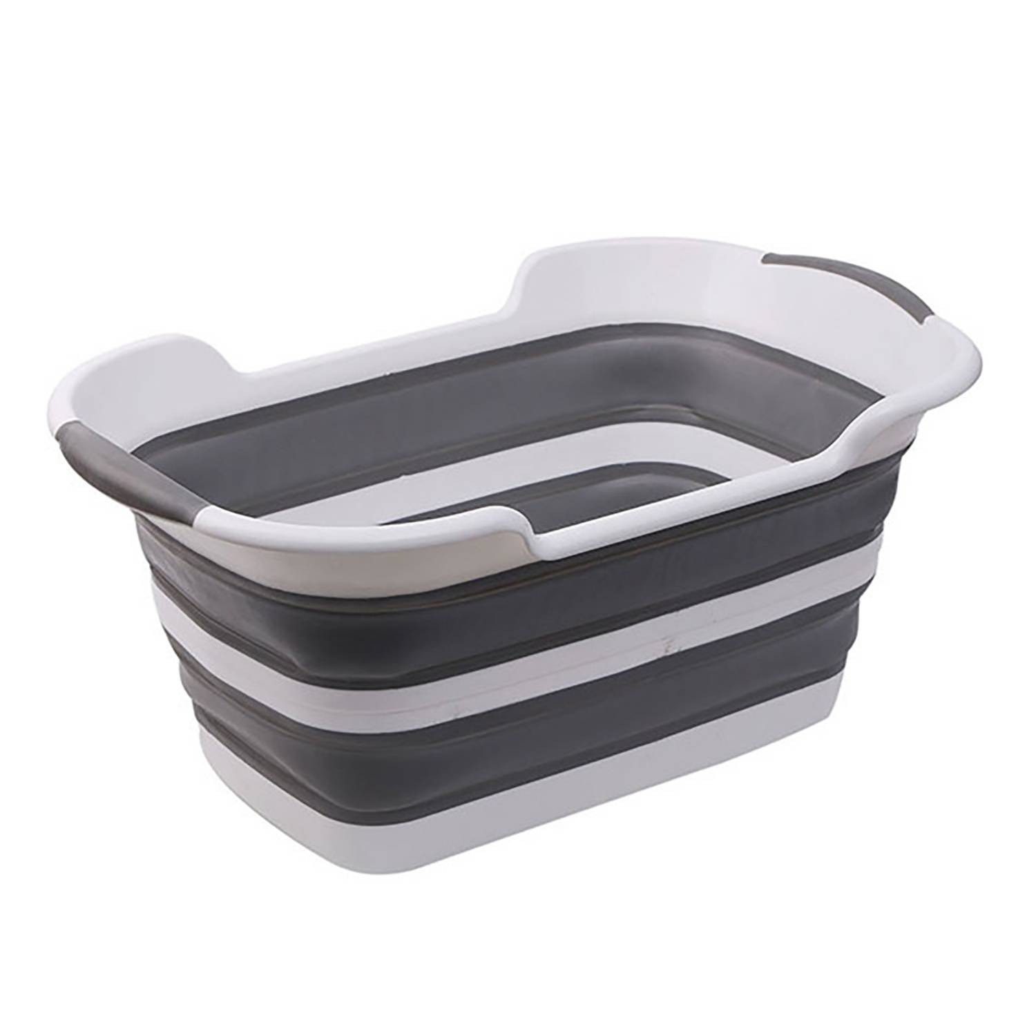 Foldable Plastic Pet Bathtub w/ Drainage Hole 6