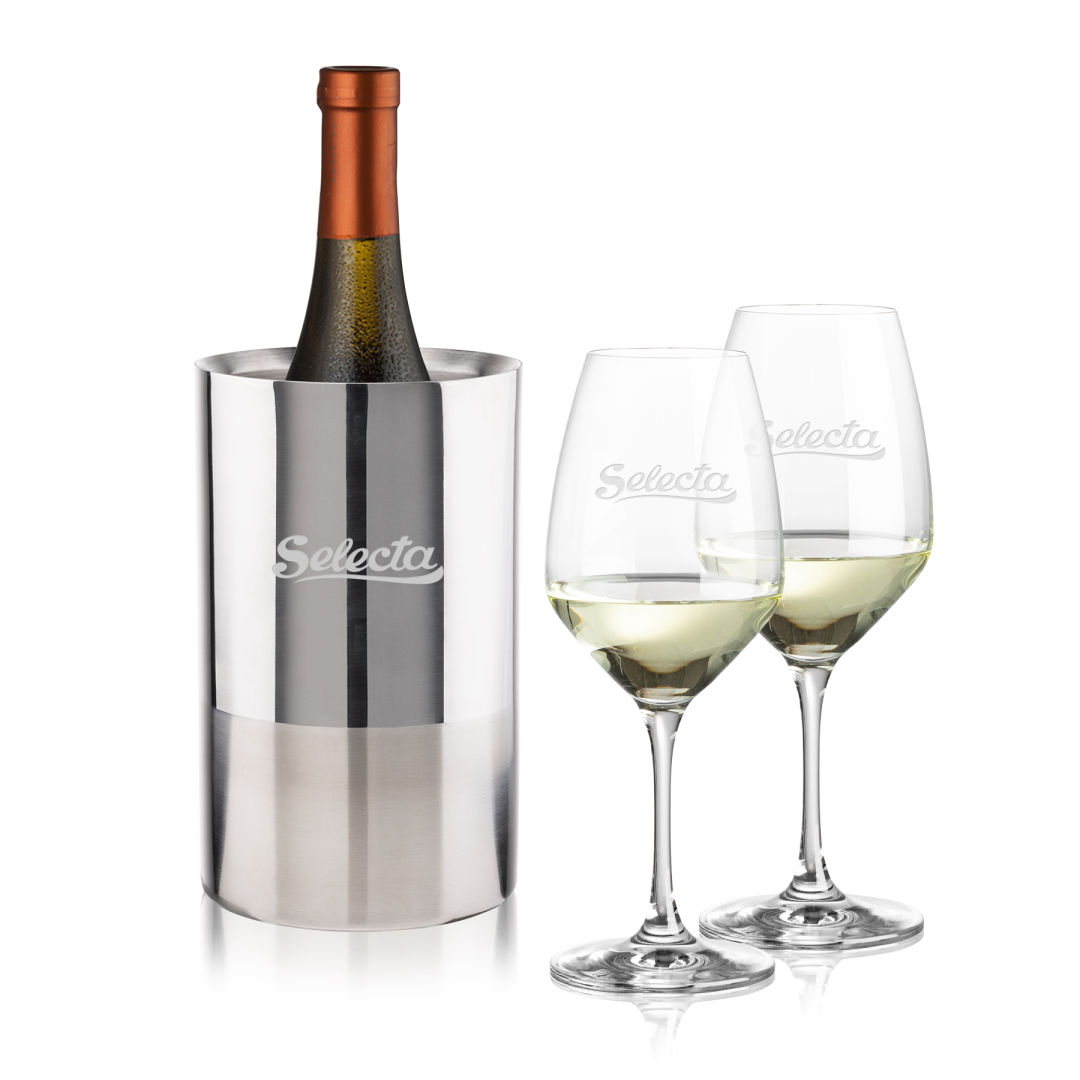 Catania Wine Cooler & Santiago Wine Set