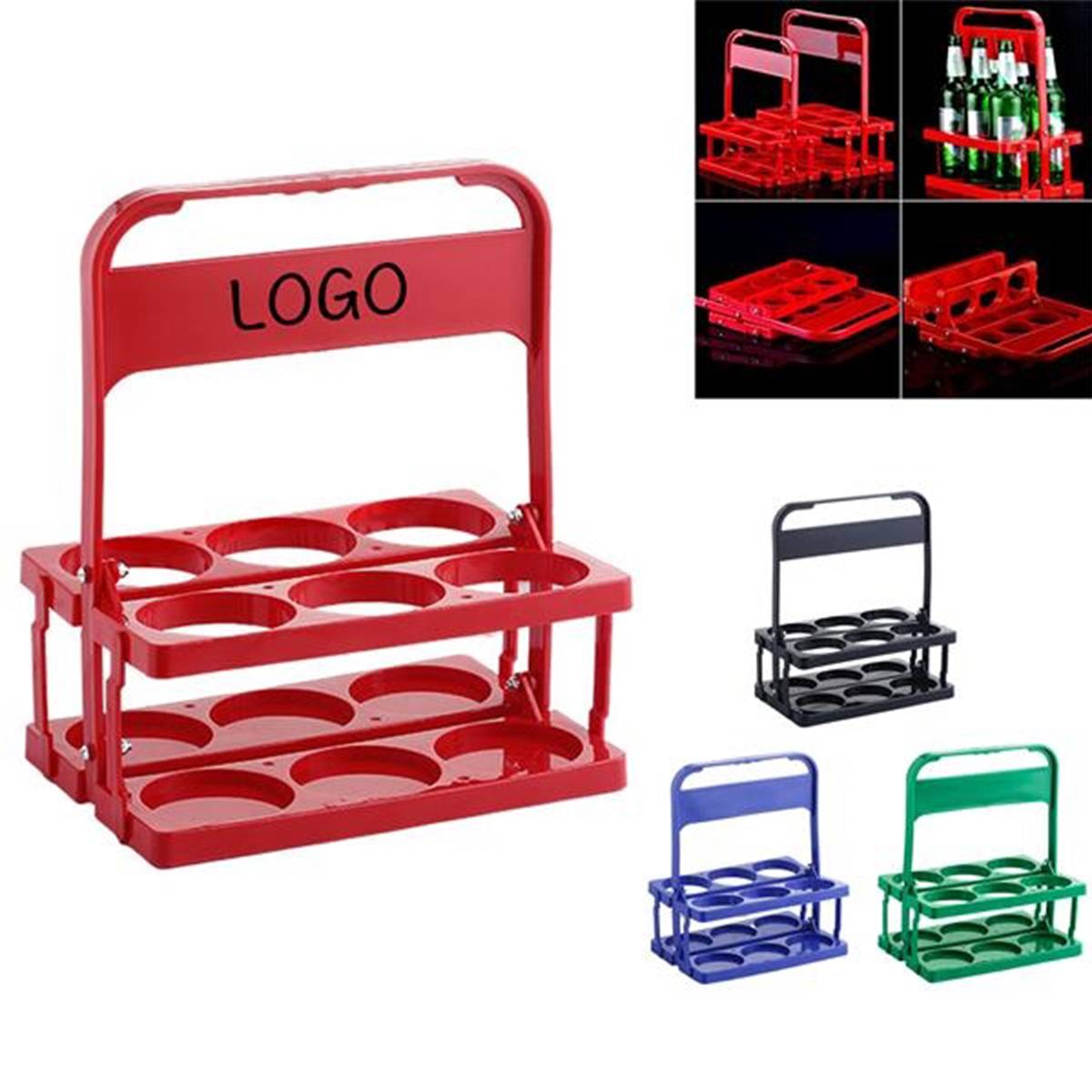 Portable Beer Folding Basket 2