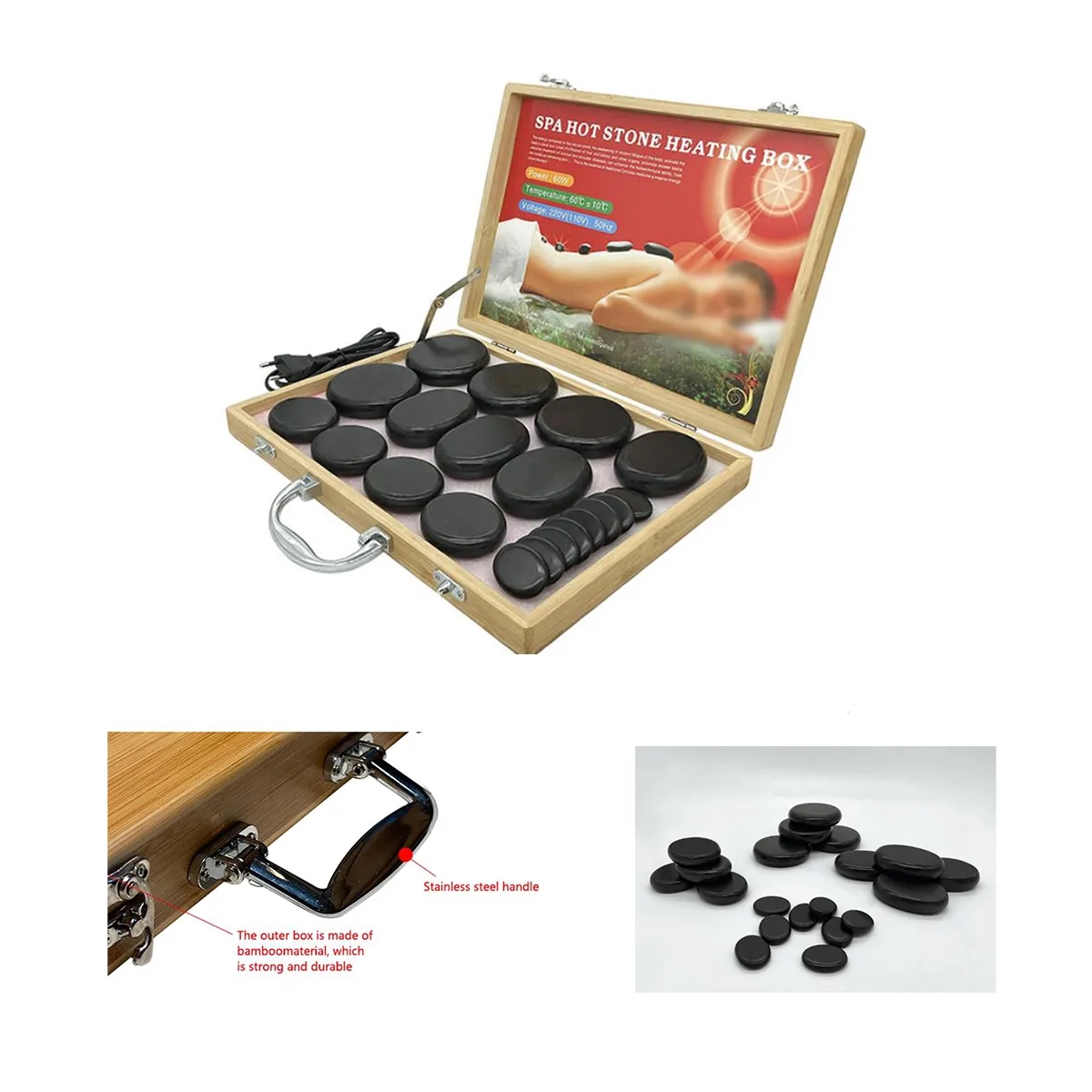 Popular Massage Stone Warmer Set For Good Healthy 2