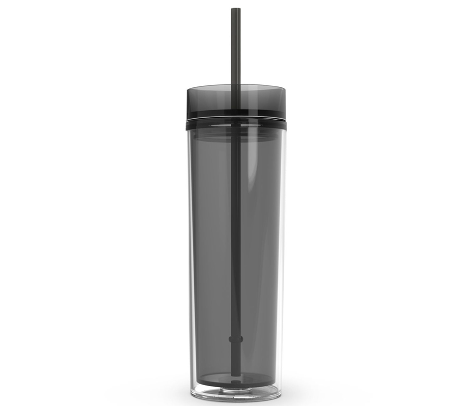 Double Wall Acrylic Tumbler with Lid and Straw, 16 oz. 4