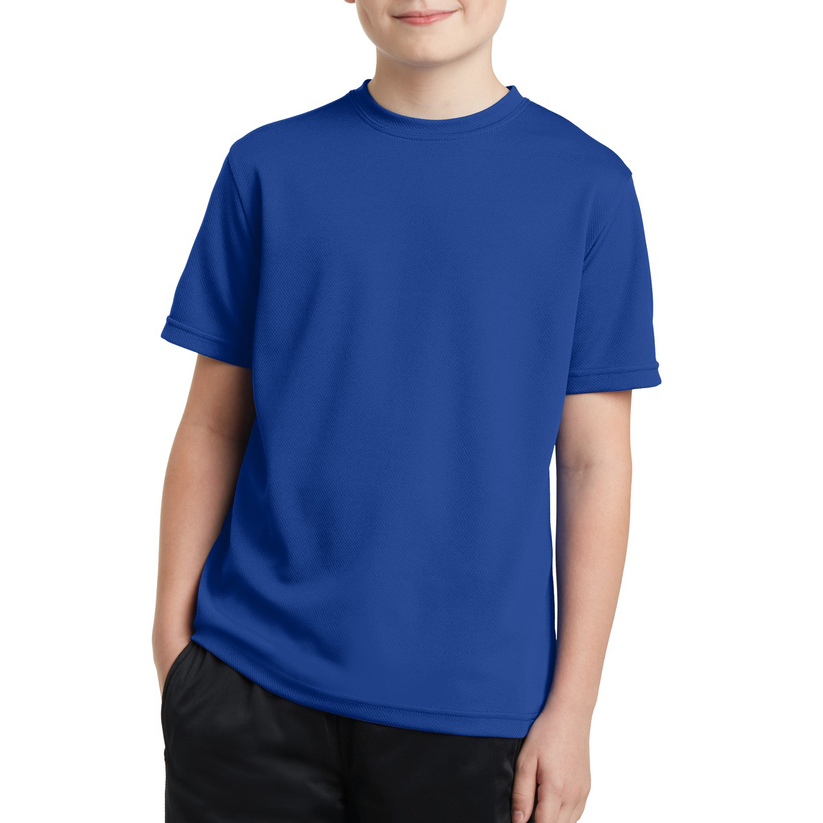 Sport-Tek® Youth PosiCharge™ RacerMesh® Tee 8