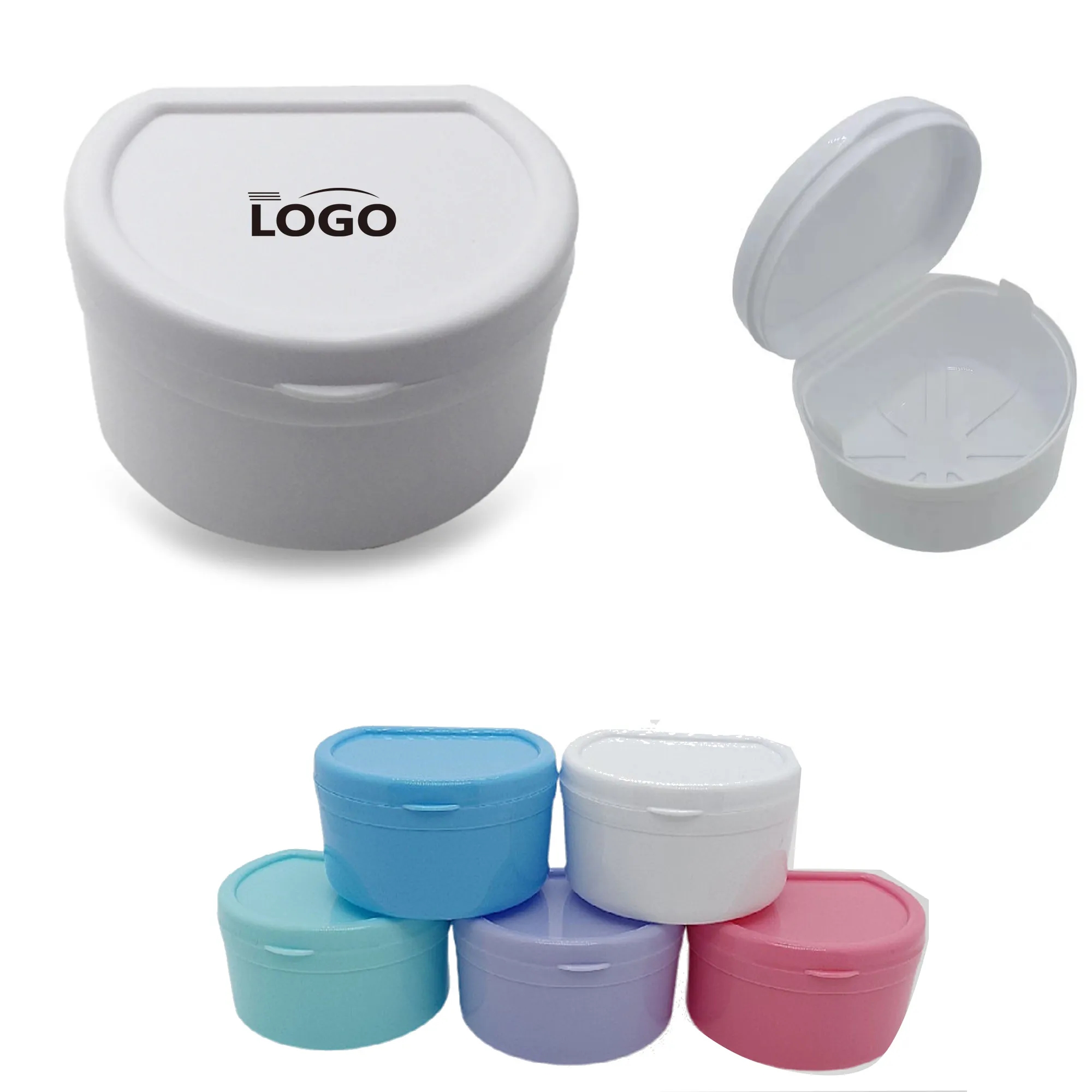 Portable PP Dental Retainer Box MOQ 10pcs 9