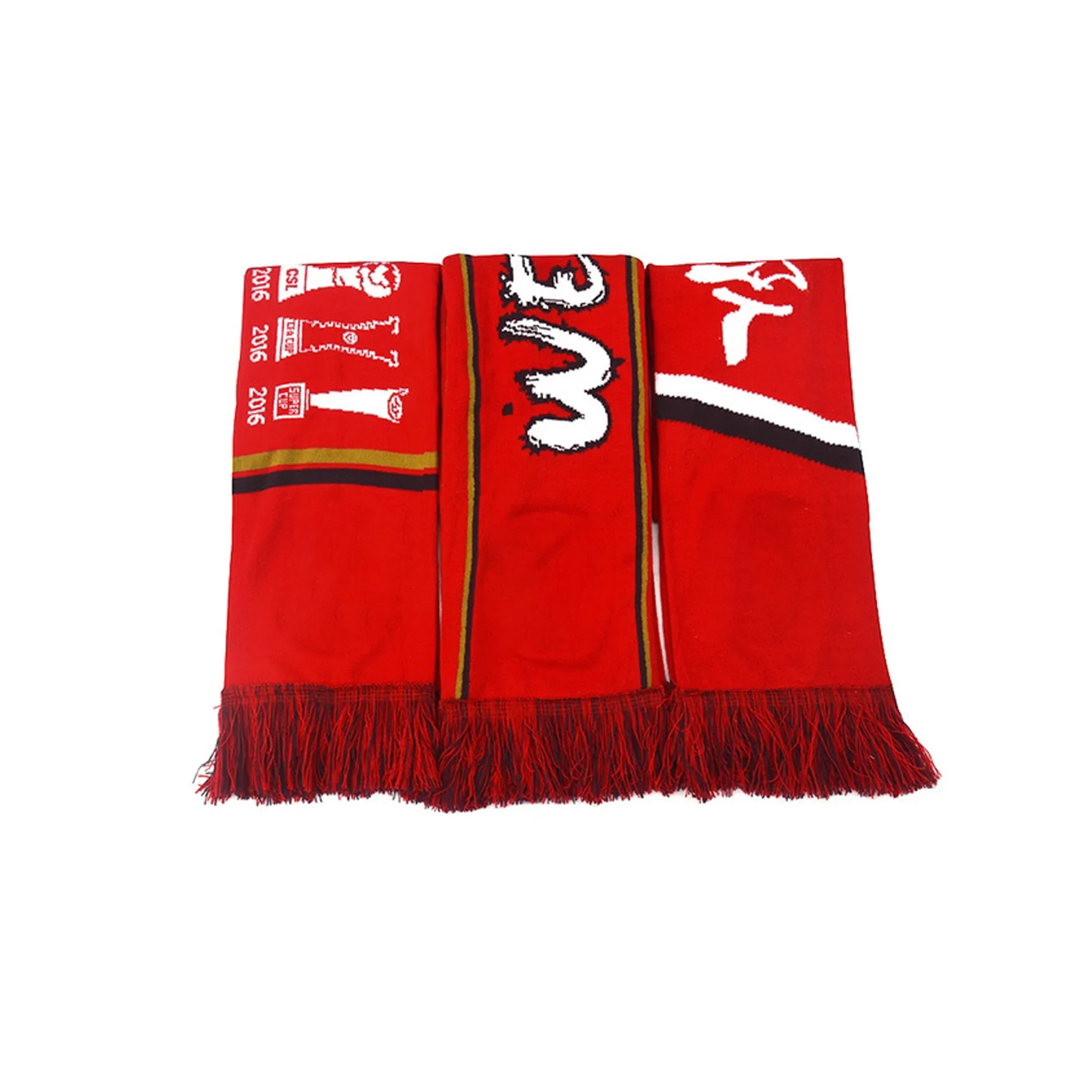 Custom Classic Knitted Scarves With Fringe 3