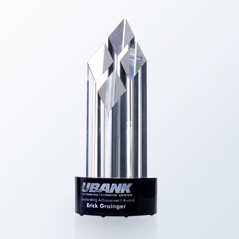 Small Executive Diamond Crystal Award