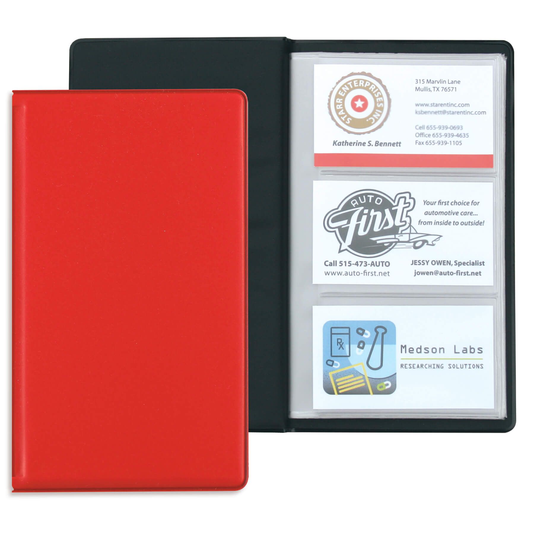 Business Card Holder - 72 Cards 3