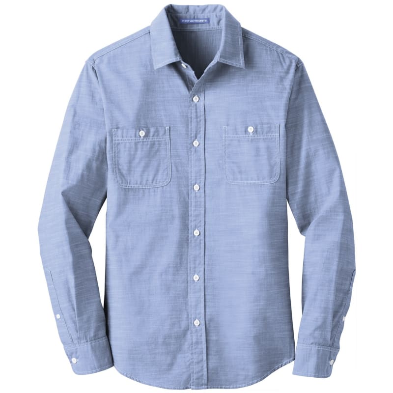 Port Authority Slub Chambray Shirt. 5