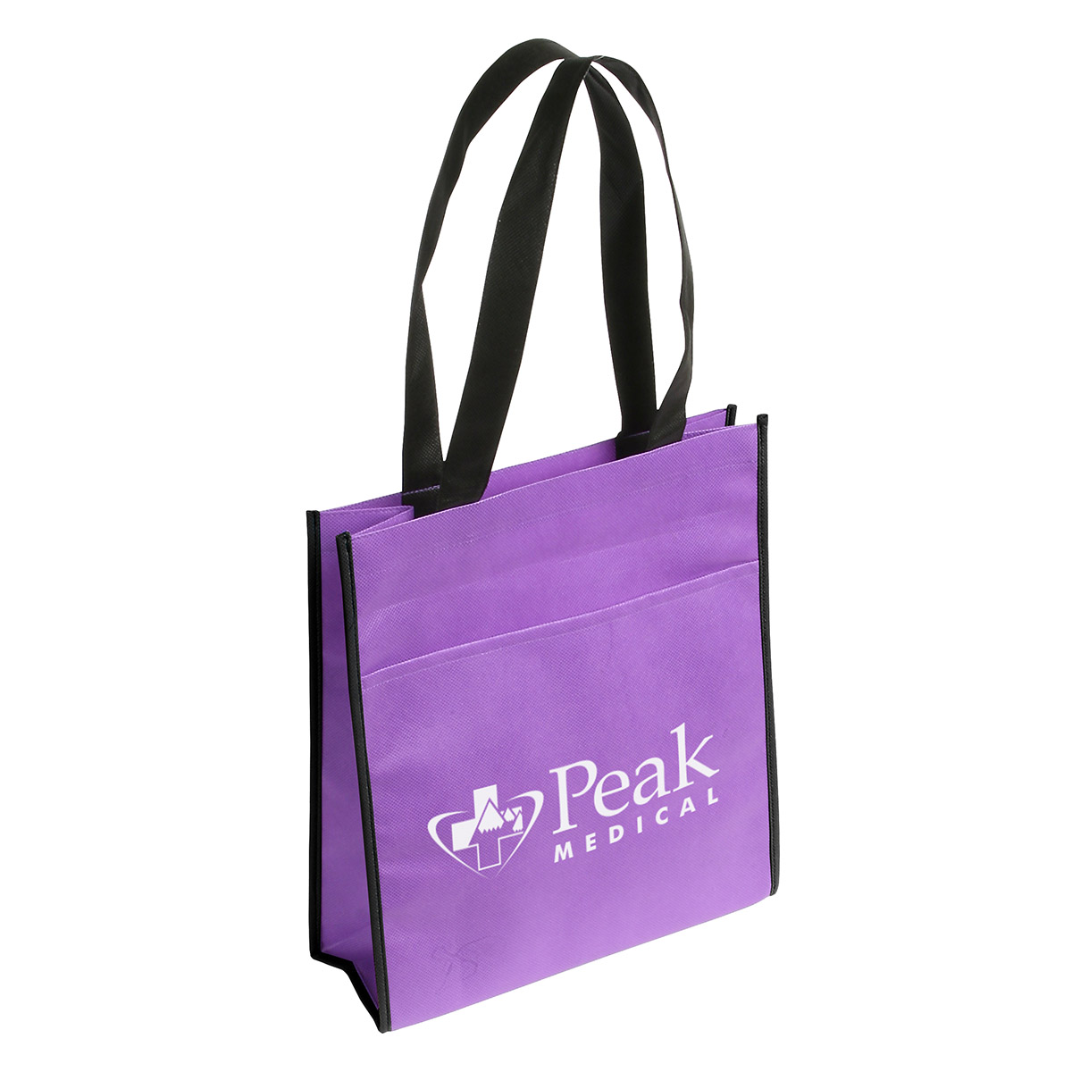 Peak Non-Woven Tote Bag with Pocket 20