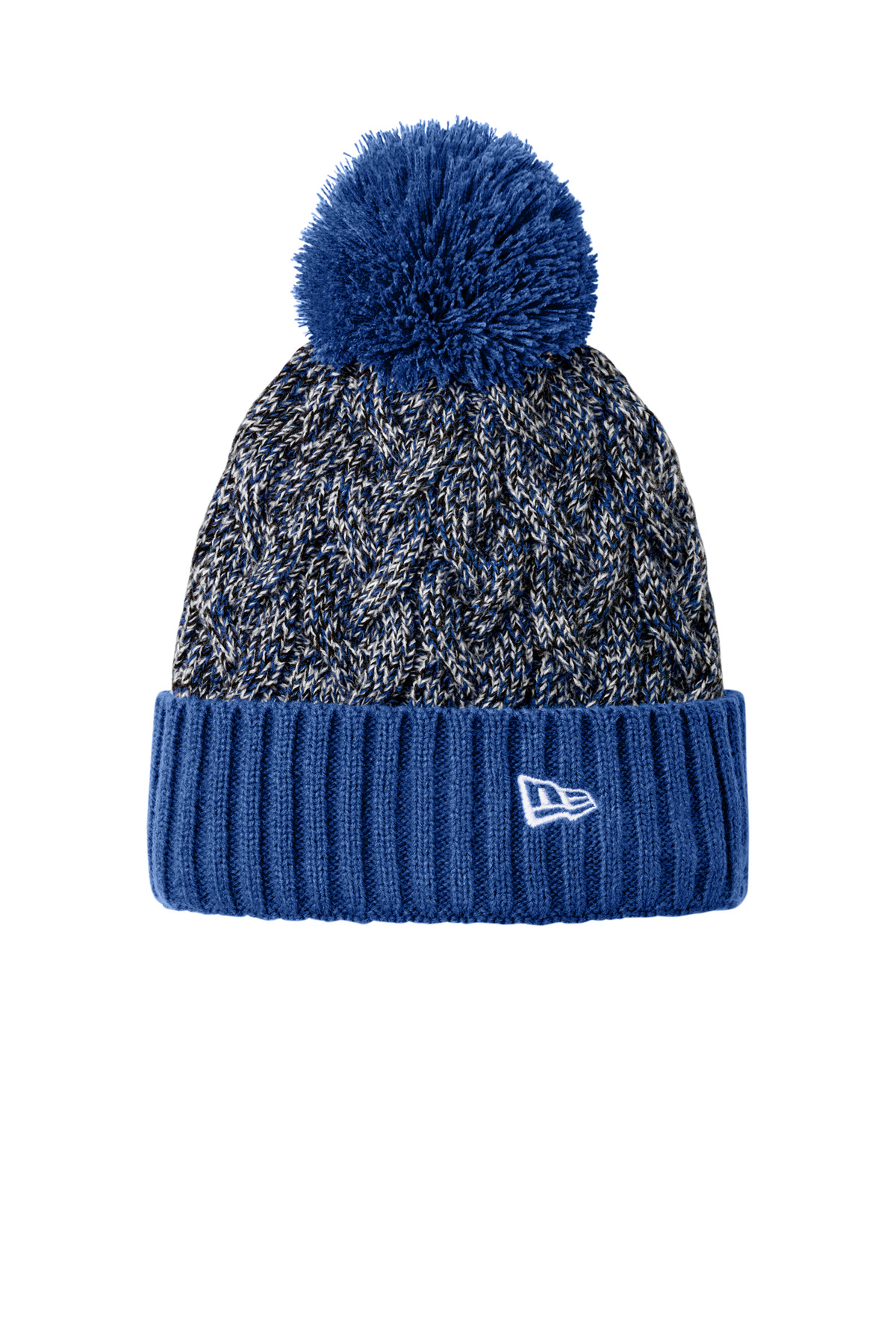 New Era Marled Knit Pom Beanie NE910 14