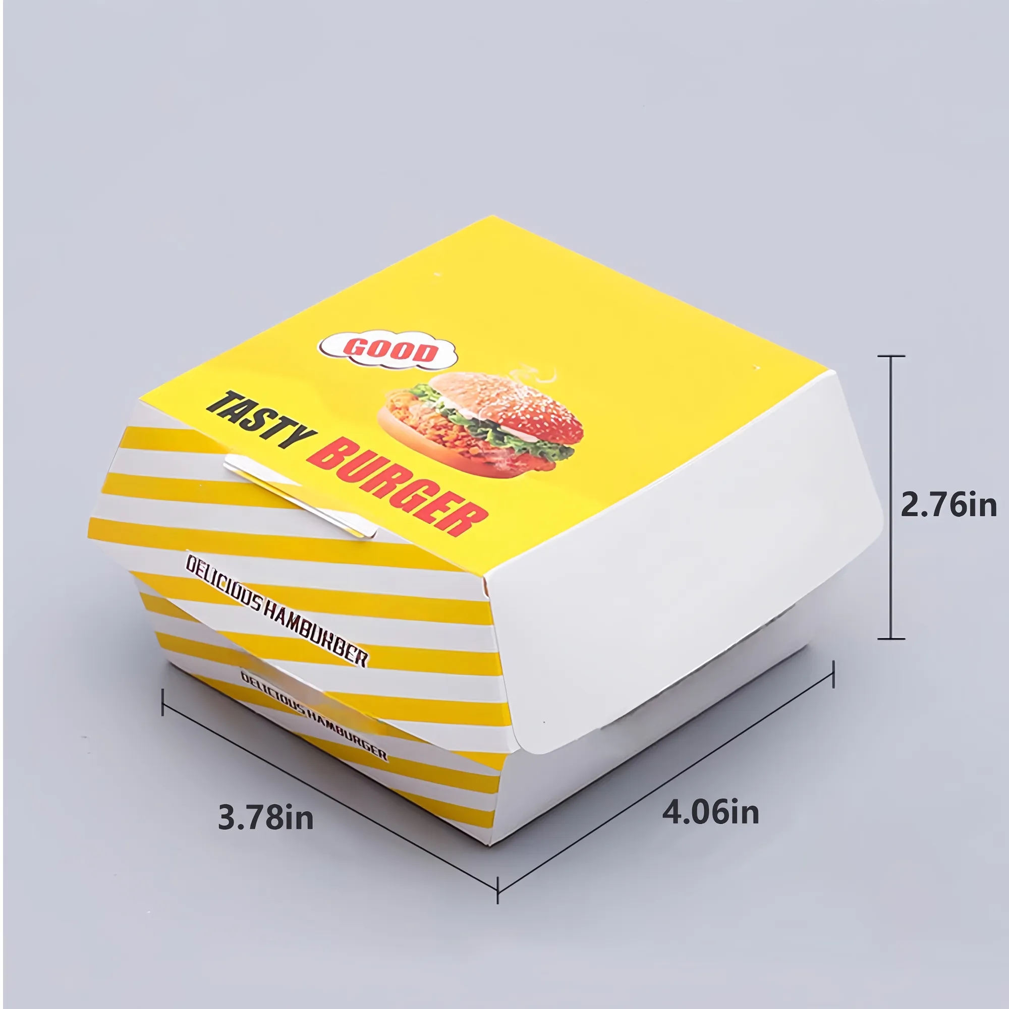 Disposable Paper Burger Box 9