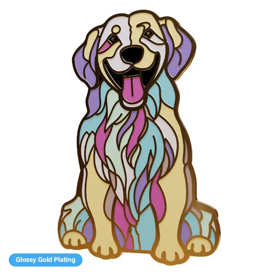 Hard Enamel Pin 12