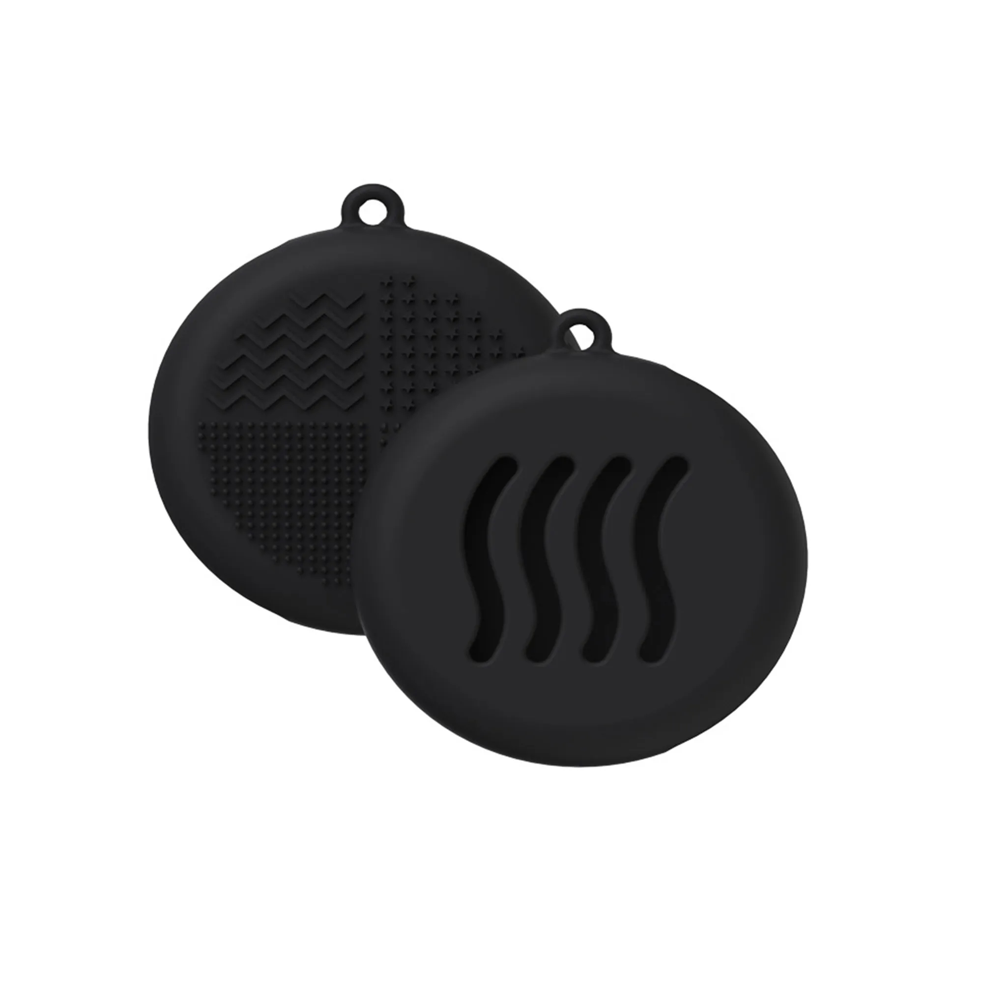2 In 1 Portable Silicone Puff Holder And Brush Cleaner 4
