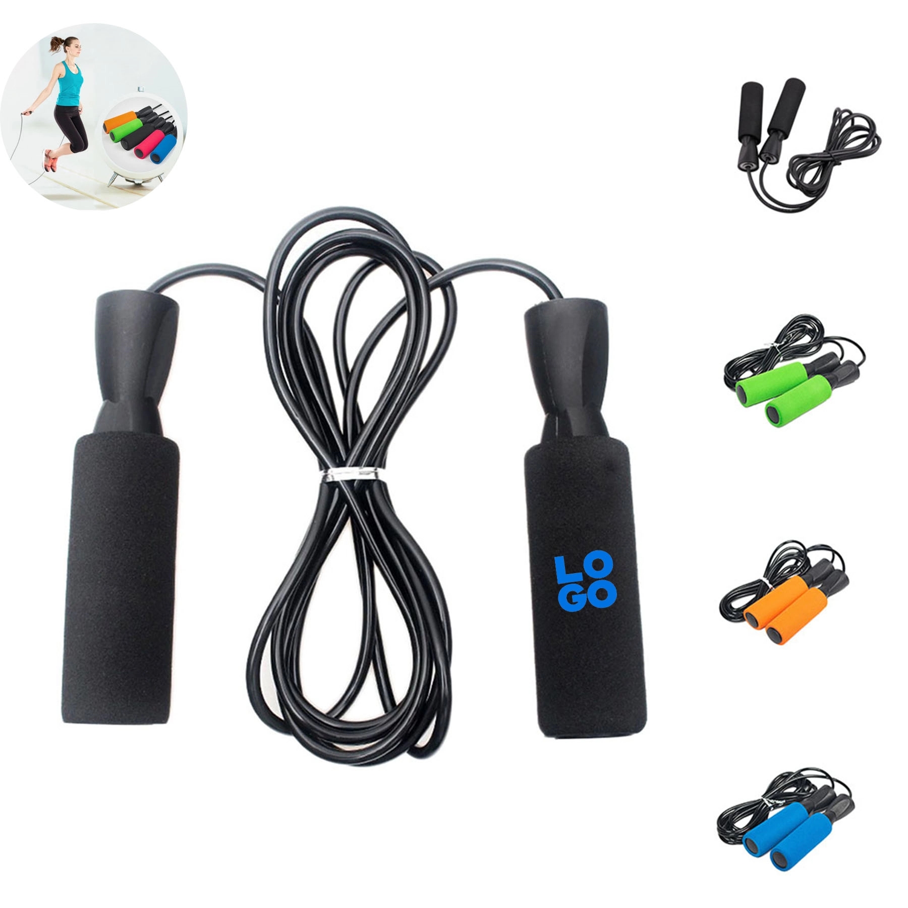 Adjustable Crossfit Jump Rope 2