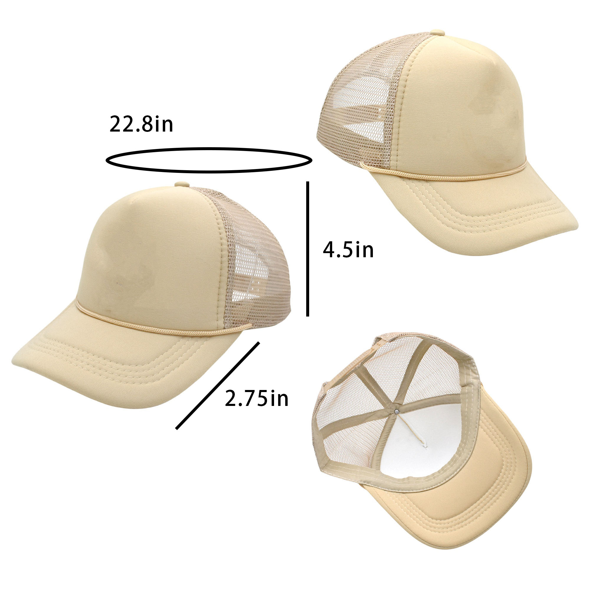 Colorful Foam Trucker Baseball Hat 2