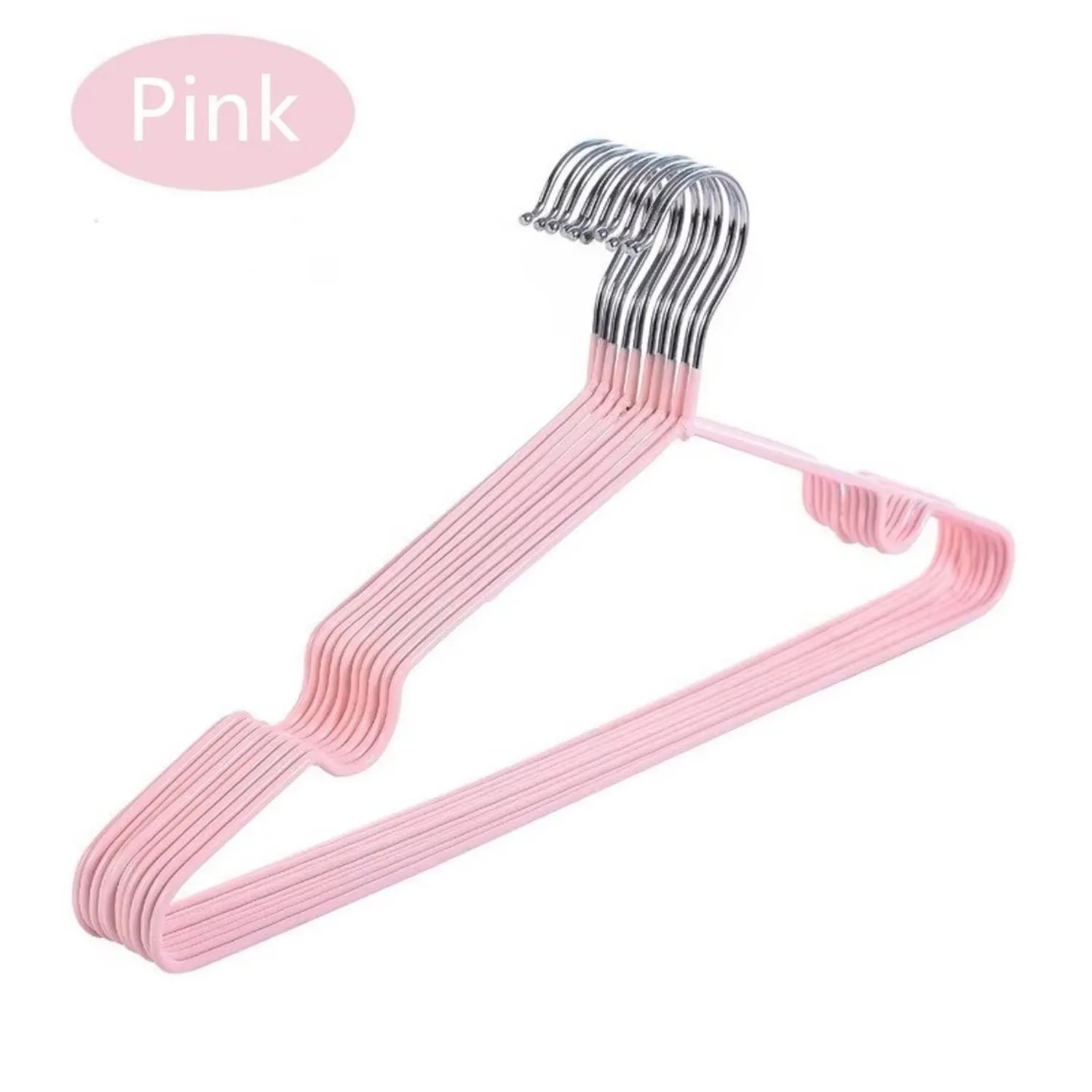 Metal Reinforced Simple Non-Slip Clothing Rack 7