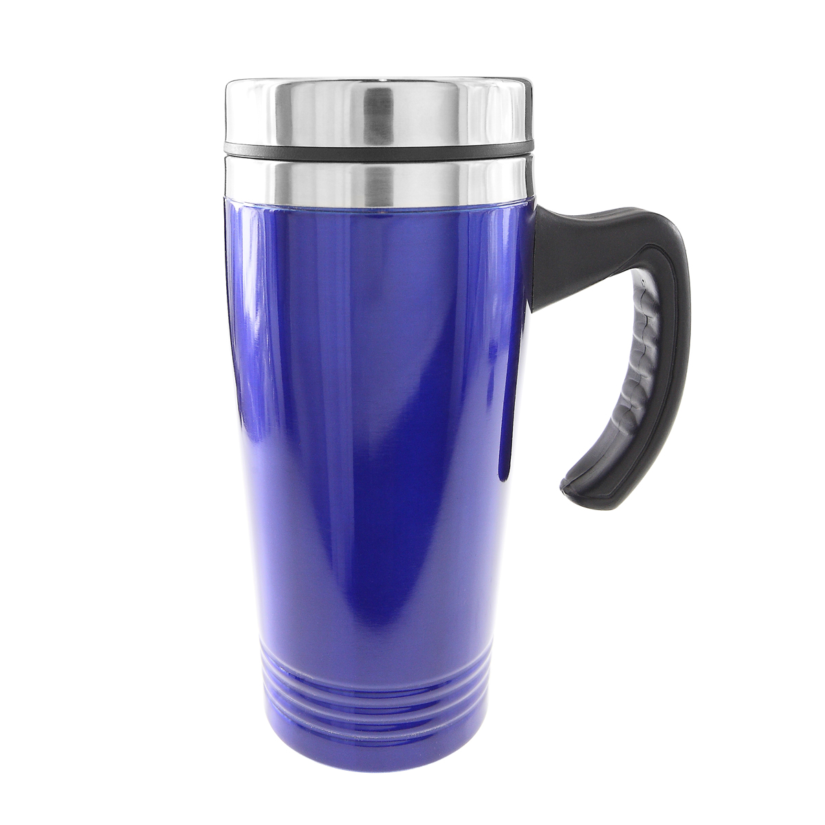 Traveler 16 Oz. Double Wall 18/8 Stainless Steel Mug (Blue) 1