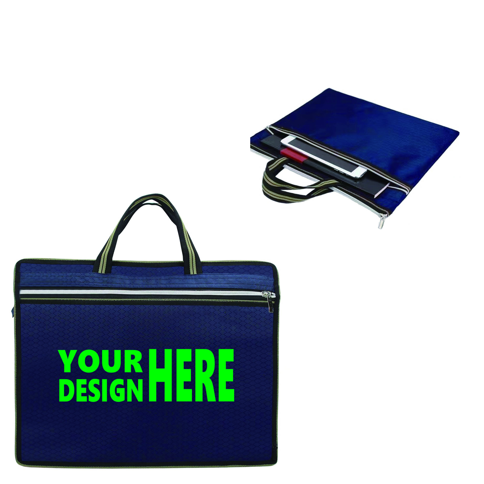 Full Color Waterproof Oxford Zipper Bag 2