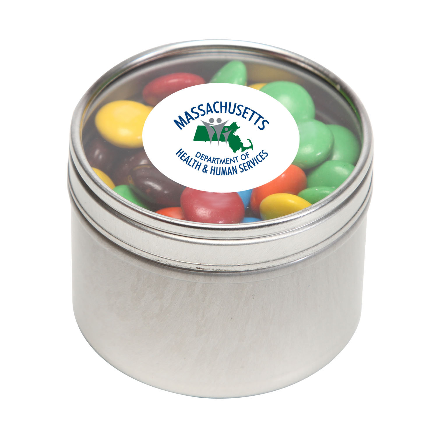 Small Round Window Tin Premium Fill 1