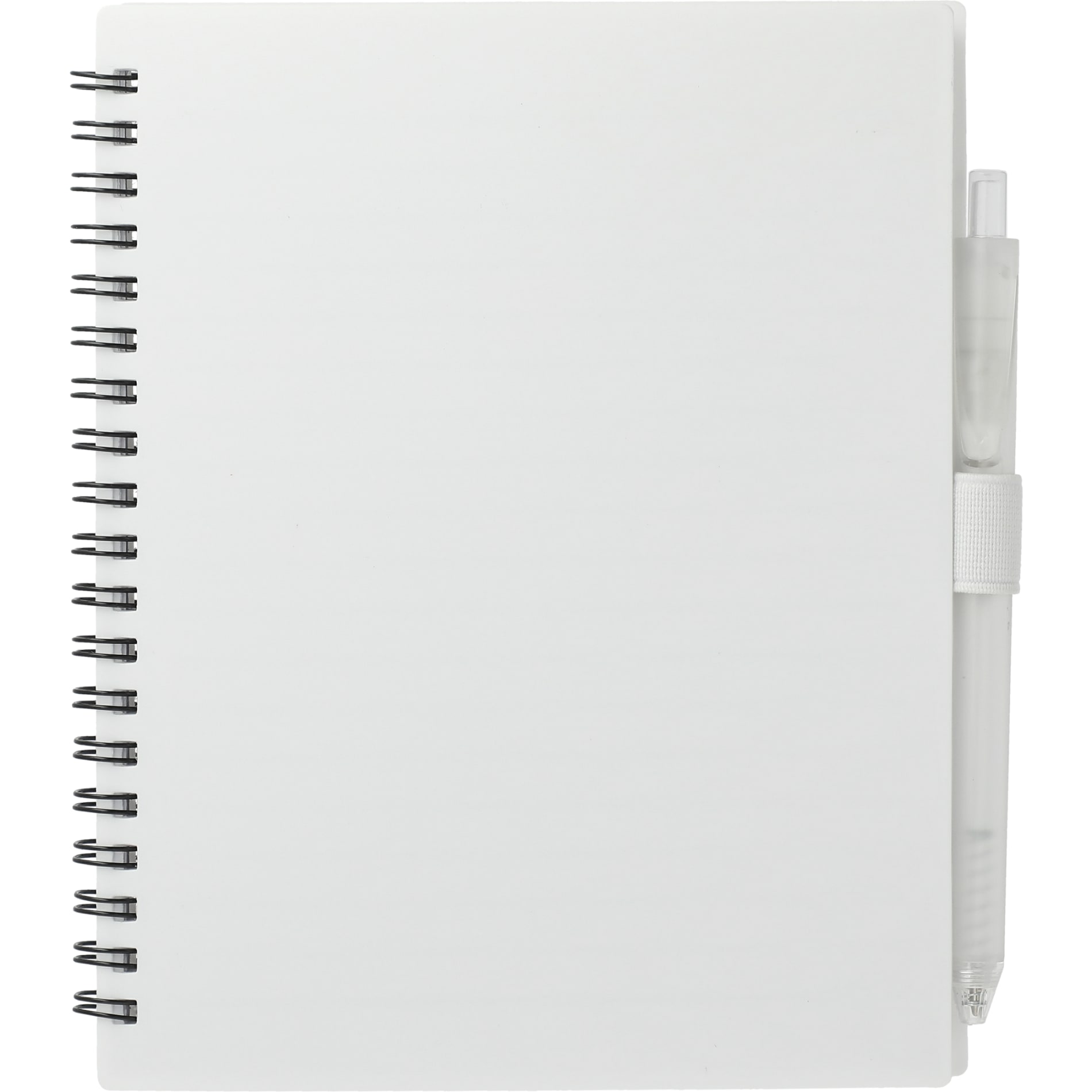 FSC® Recycled 5.5” x 7” Spiral Notebook w/ RPET Pe 86