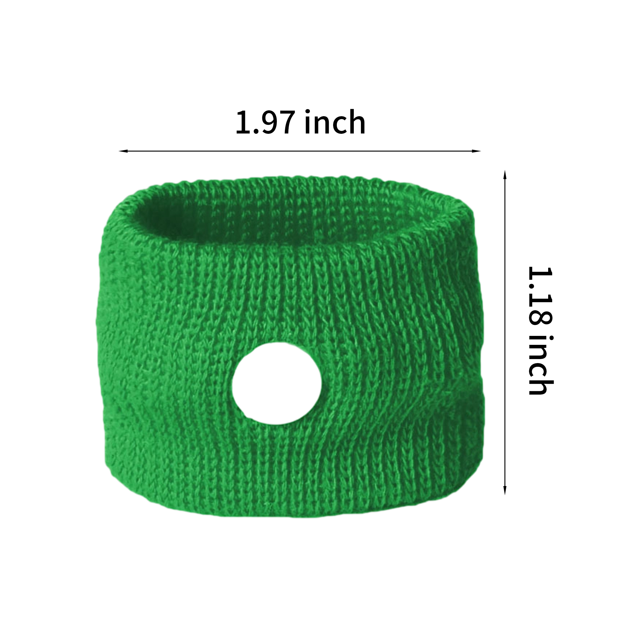 Cotton Motion Relief Wrist Band 1.97" x 1.18" 1