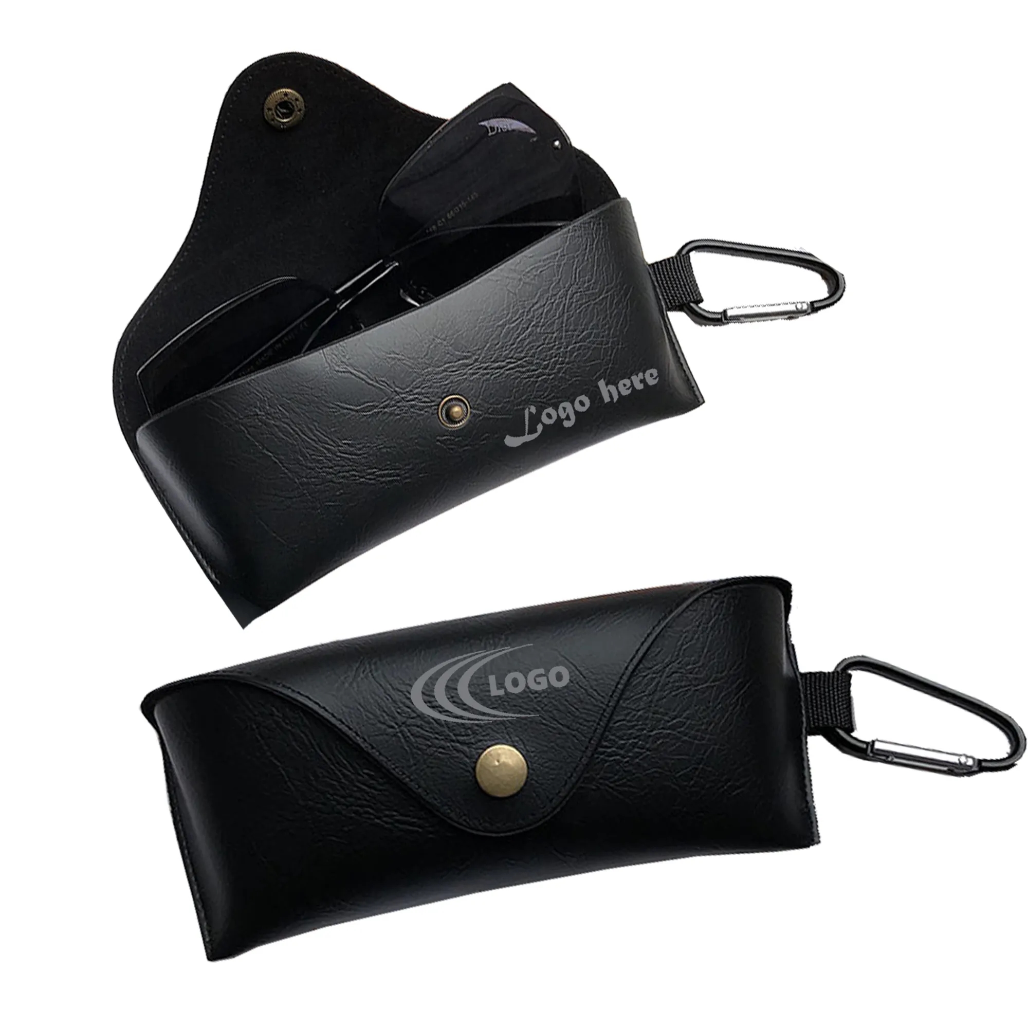 Eyeglass Protection Case with Carabiner Clip 1