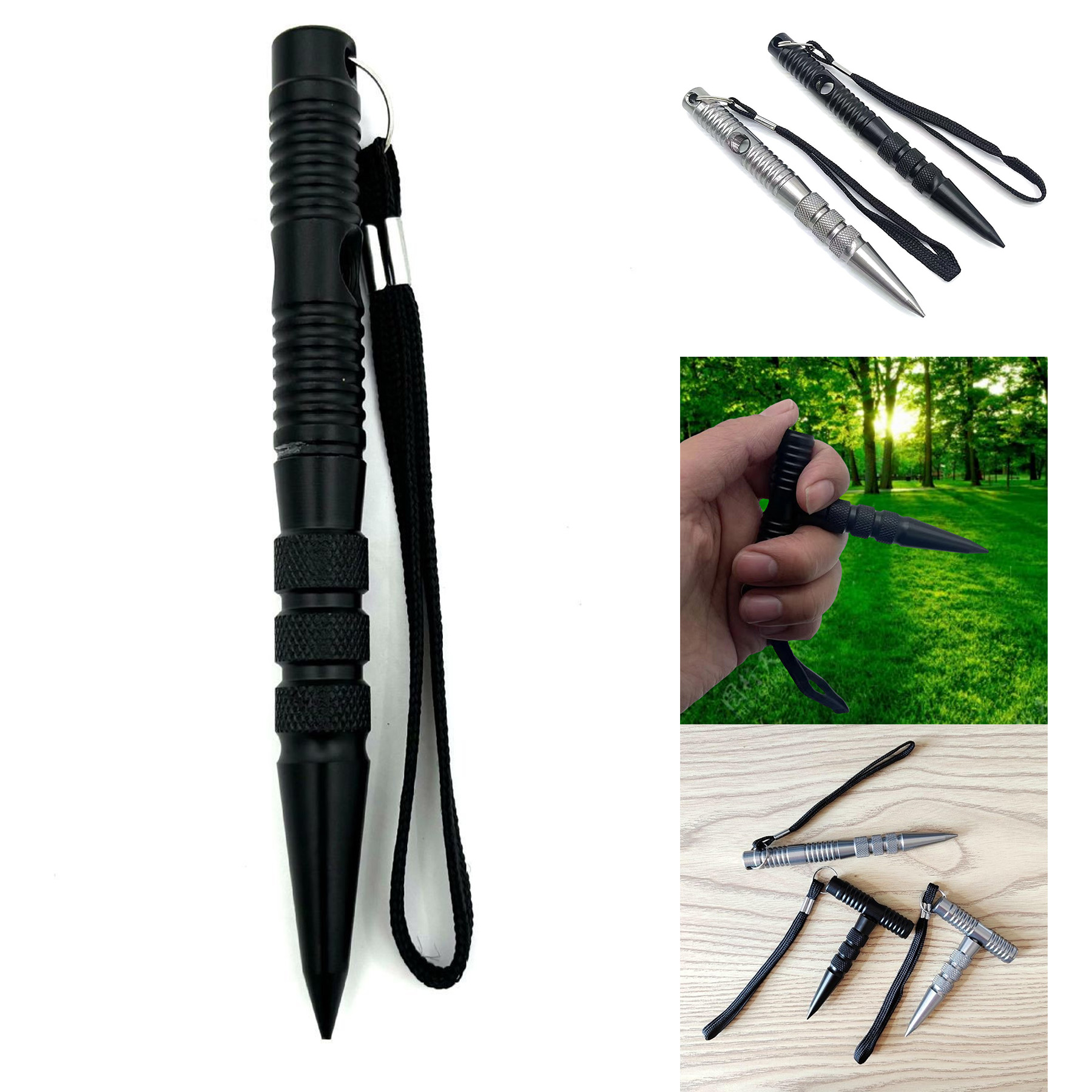 Detachable Portable Aluminum Aircraft Self-Defense Tool 1