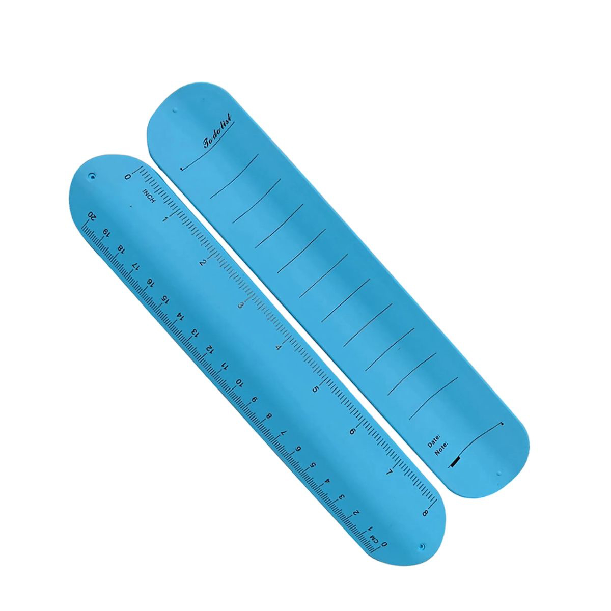 Writable Silicone Wristband with Ruler 8