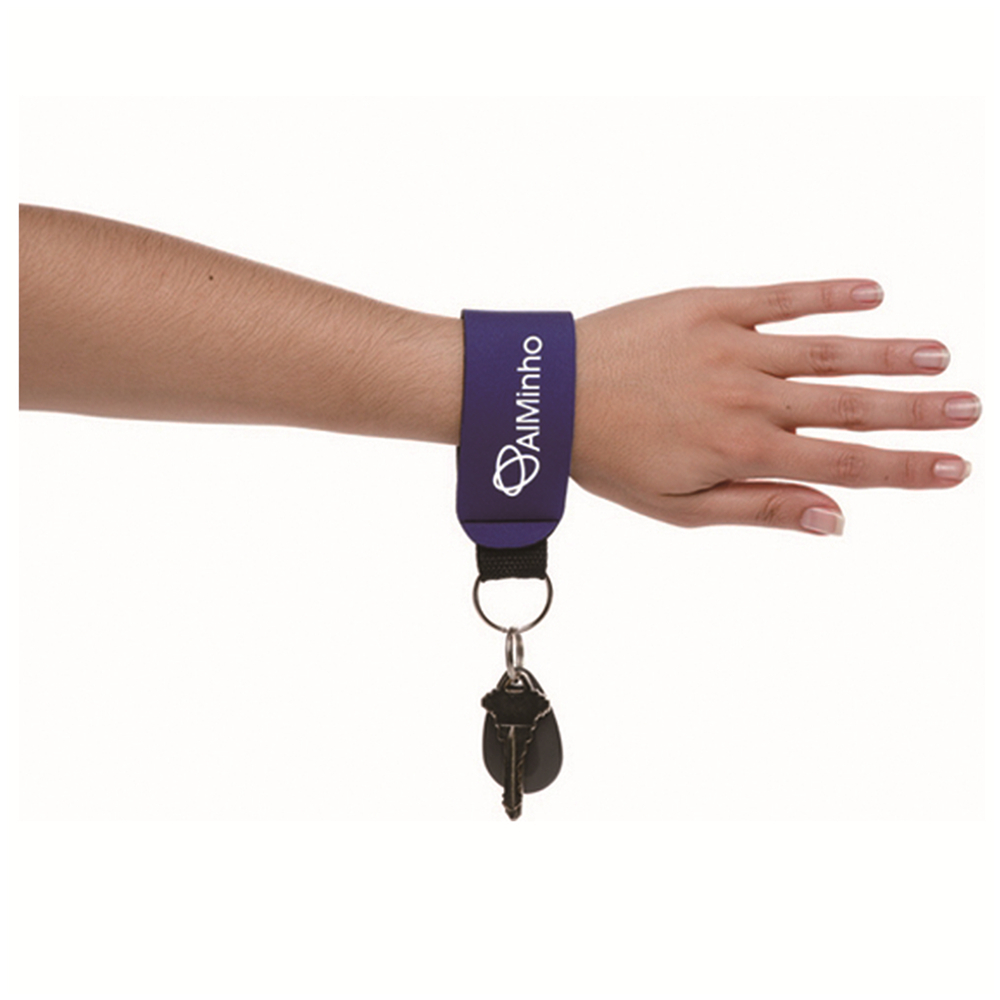 Neoprene Floating Key Ring/Key Chain 3