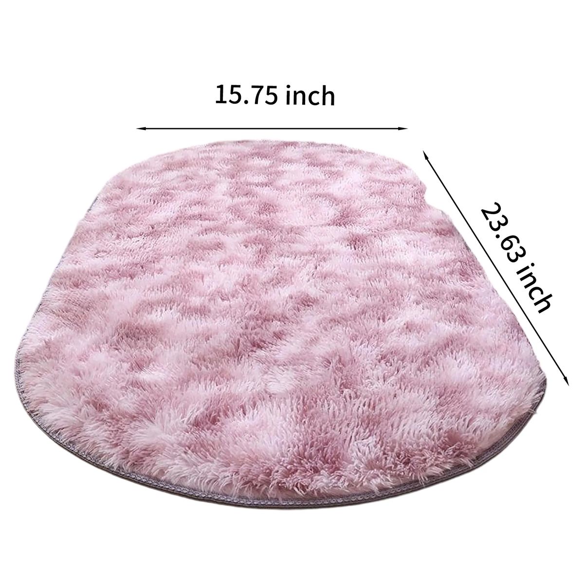 Embroidered Faux Fur Rug for Home Decor 8