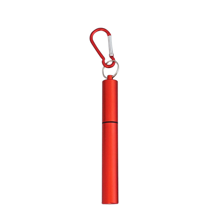 Reusable Collapsible Stainless Steel Straw for Travel 5