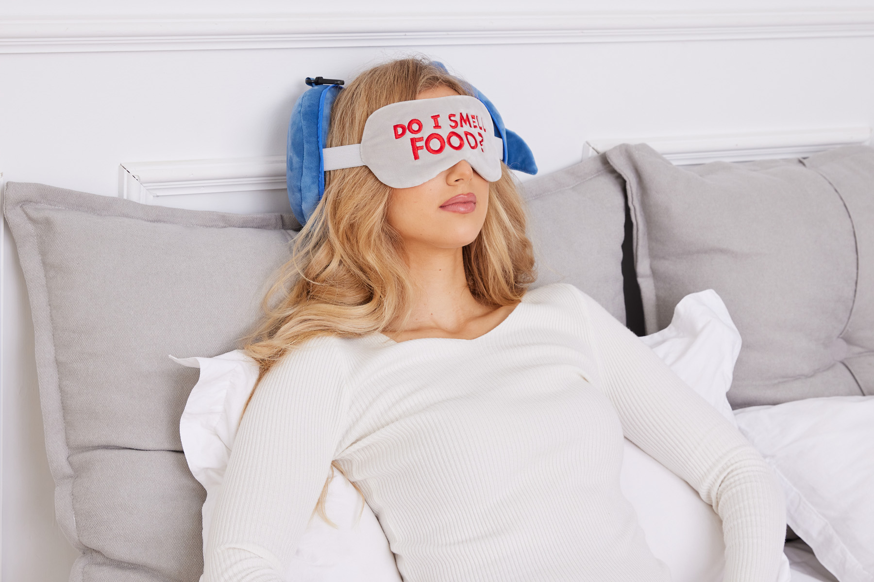 Comfort Pals™ Shark 2-in-1 Pillow Sleep Mask 7