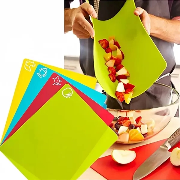 Flexible Grip Cutting Board with Non-Slip Kitchen Mat 2