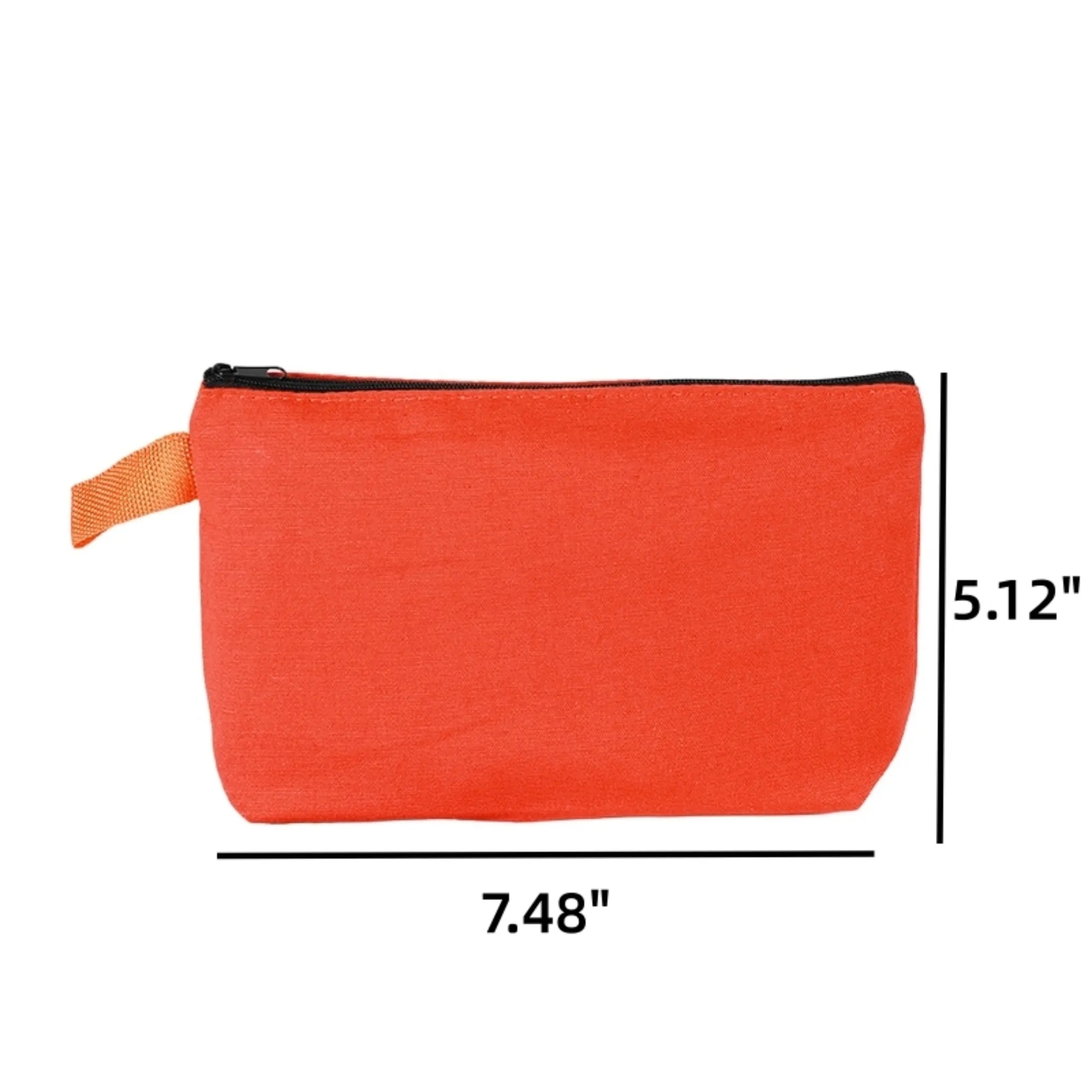 Vibrant Multi-Color Canvas Pencil Pouch 4