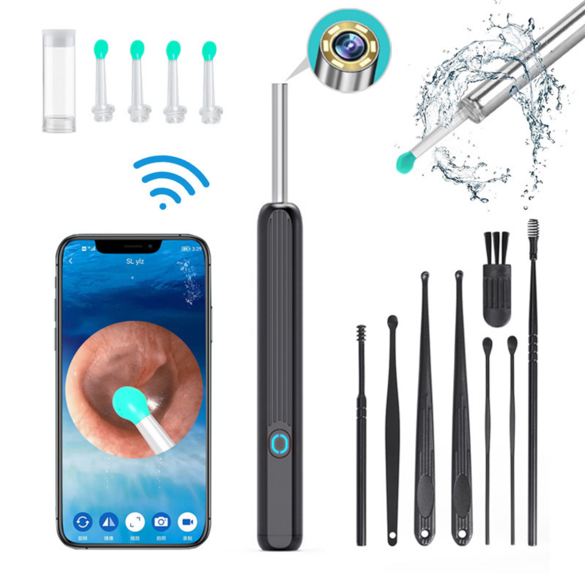 3.6mm WiFi Camera Ear Cleaner 8