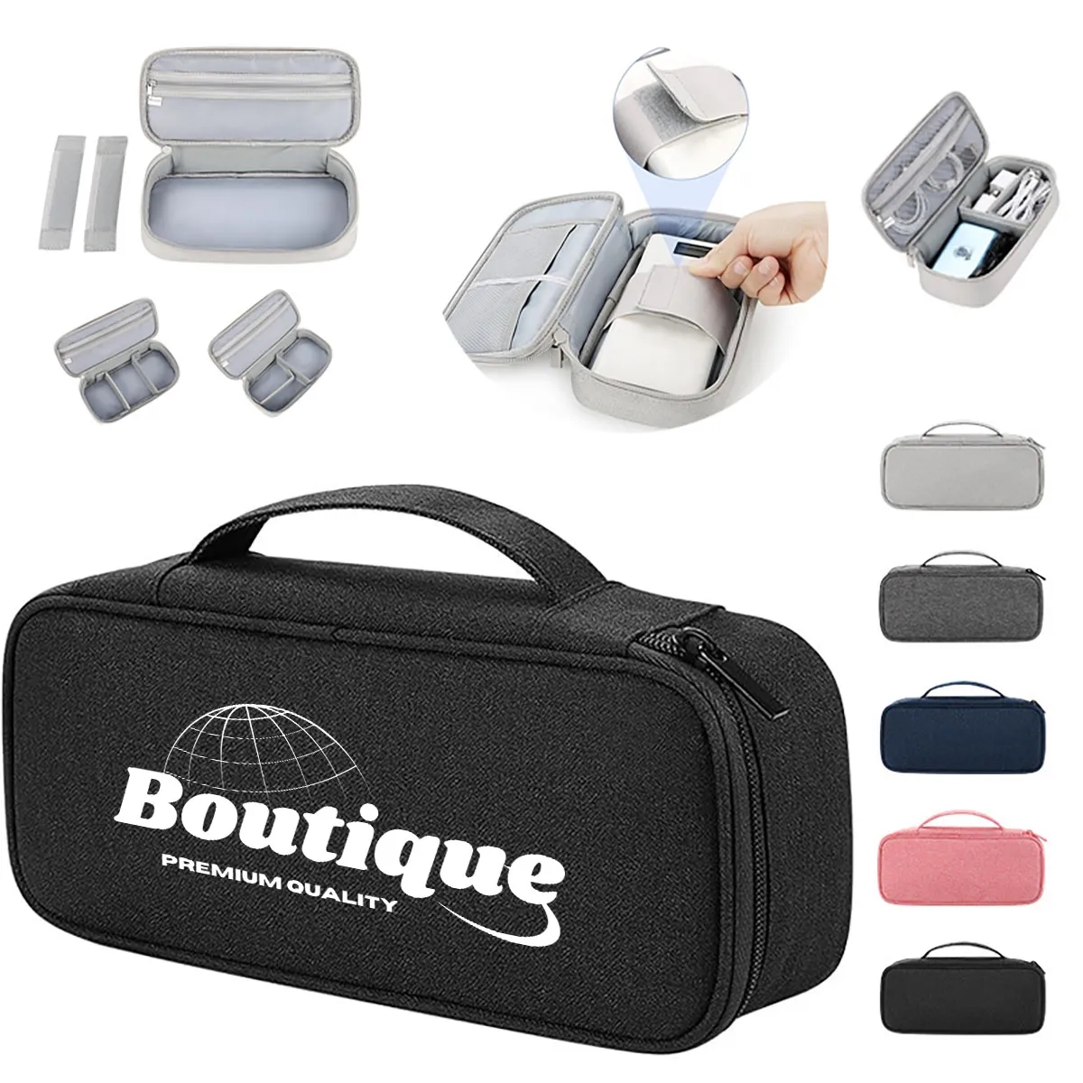 Multifunction Mobile Phone Digital Accessories Storage Bag 1