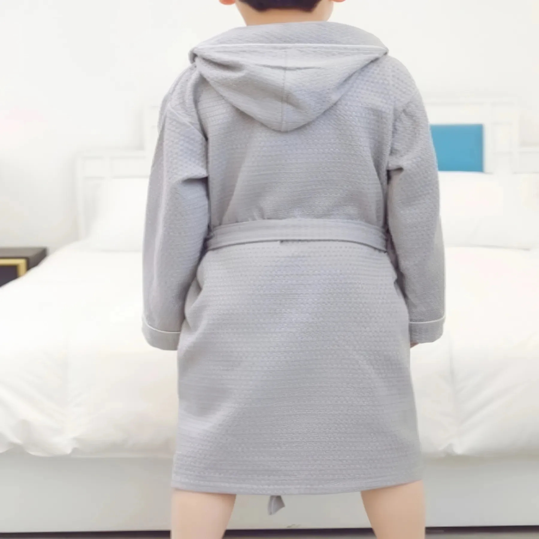 Childrens Pure Cotton Bathrobe 6