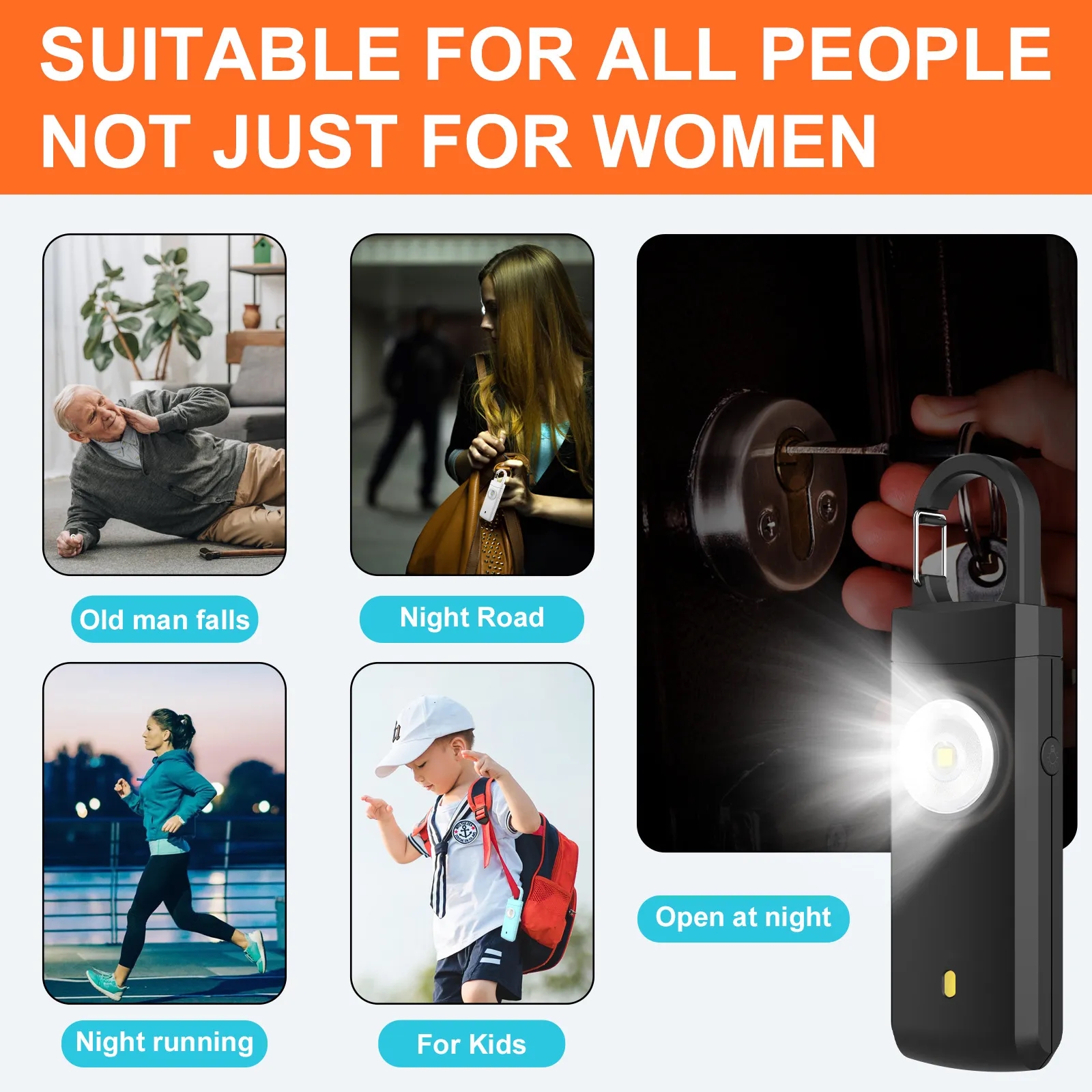 130DB Emergency Personal Safety Alarm 4