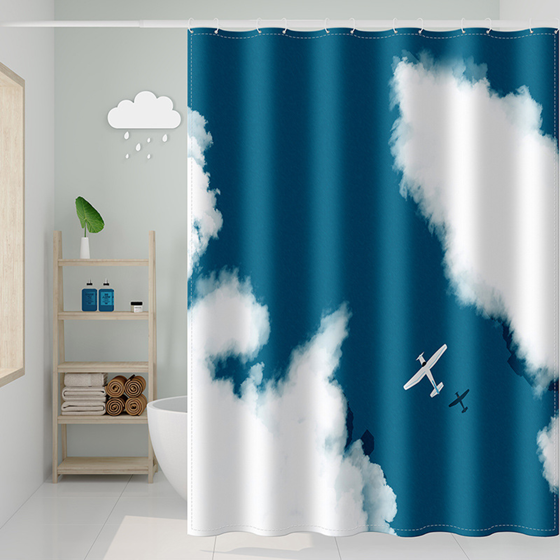 Waterproof Shower Curtain 1