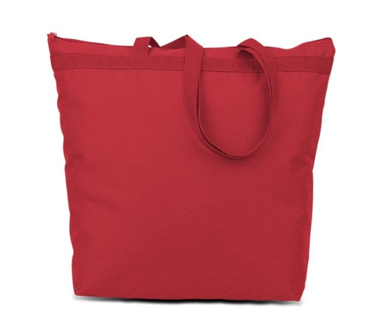Large Zippered Tote Bag - Eco Friendly 13
