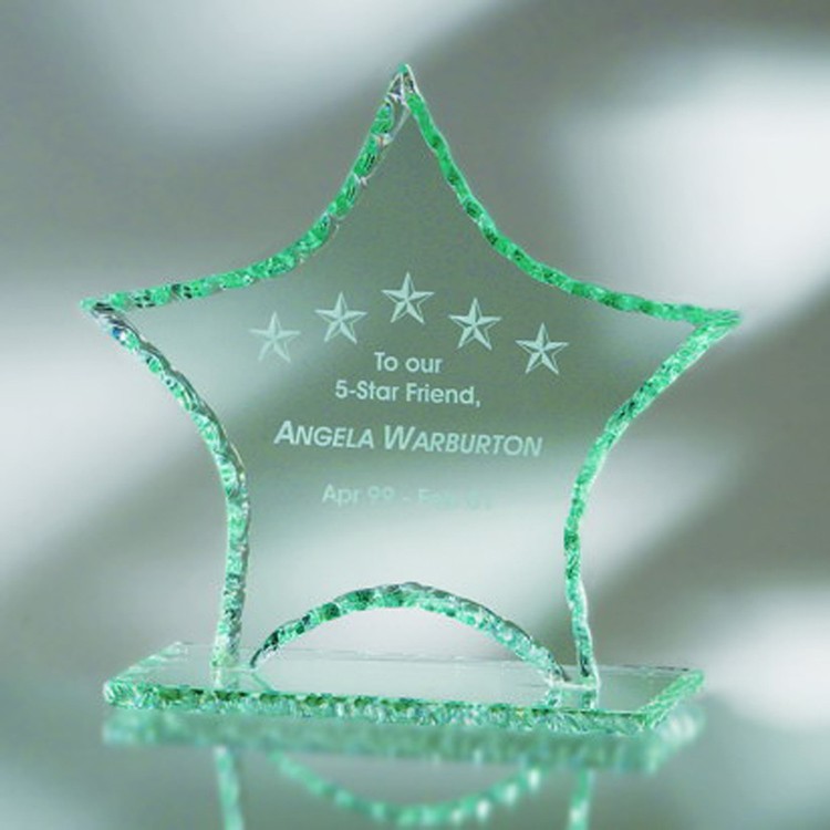 10-3/8" Award- Awards, Trophy,Star, Pearl Edge_D350GA 3