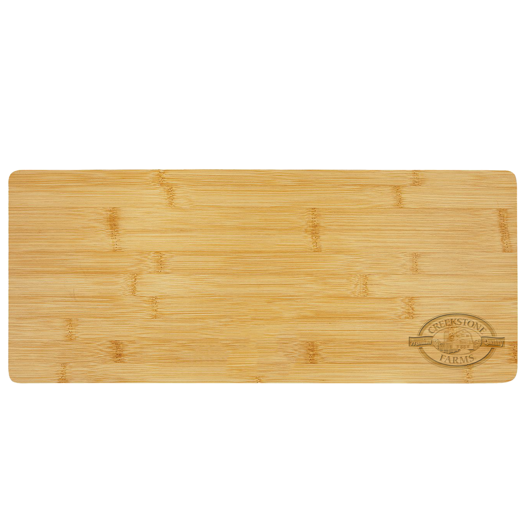 19" x 8" Bamboo Charcuterie Board