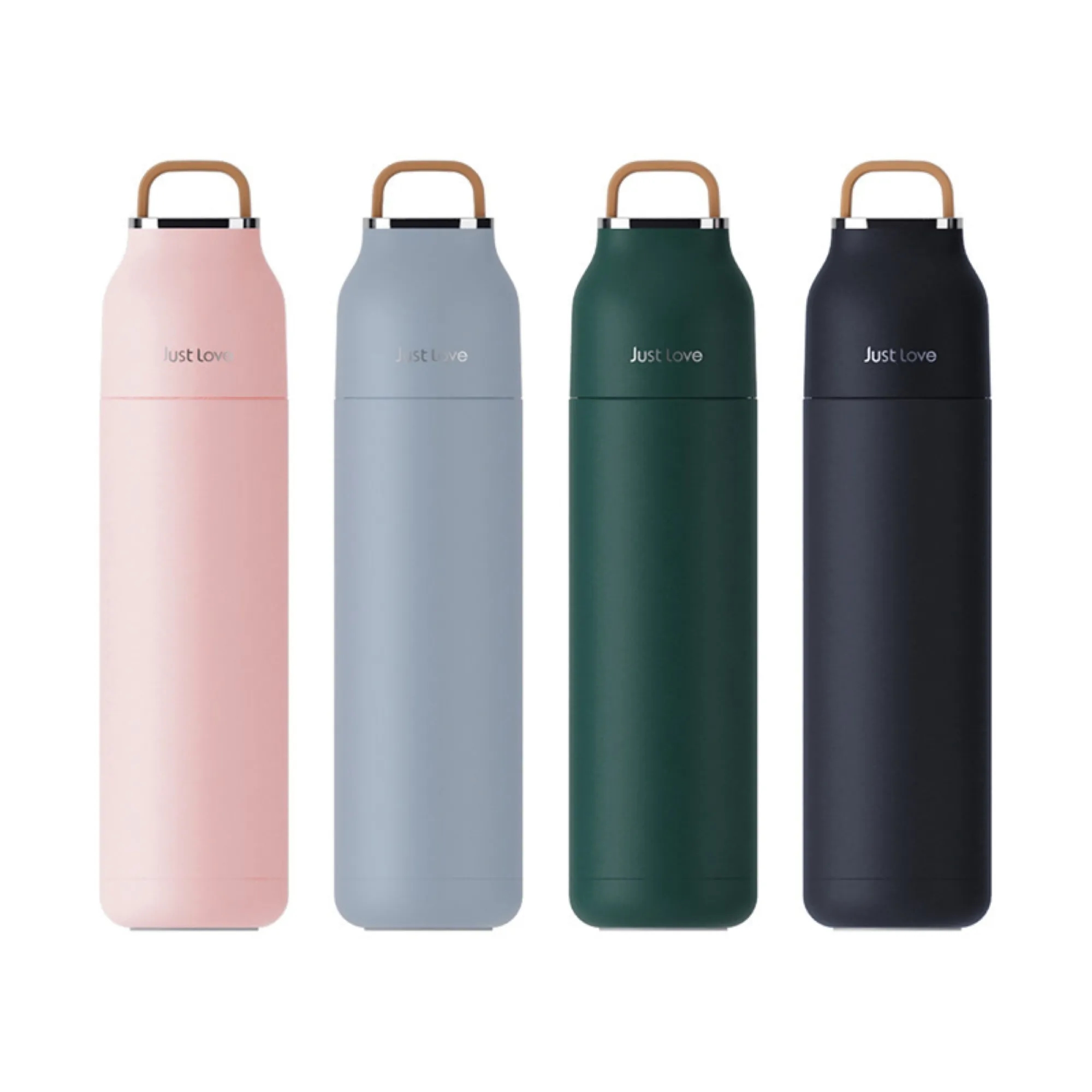Stainless Steel Travel Thermos Mug With Handle 3