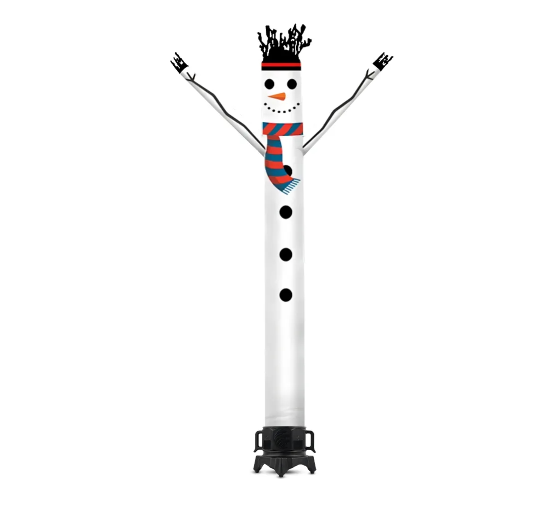 Snowman Inflatable Tube Man with Blower 2