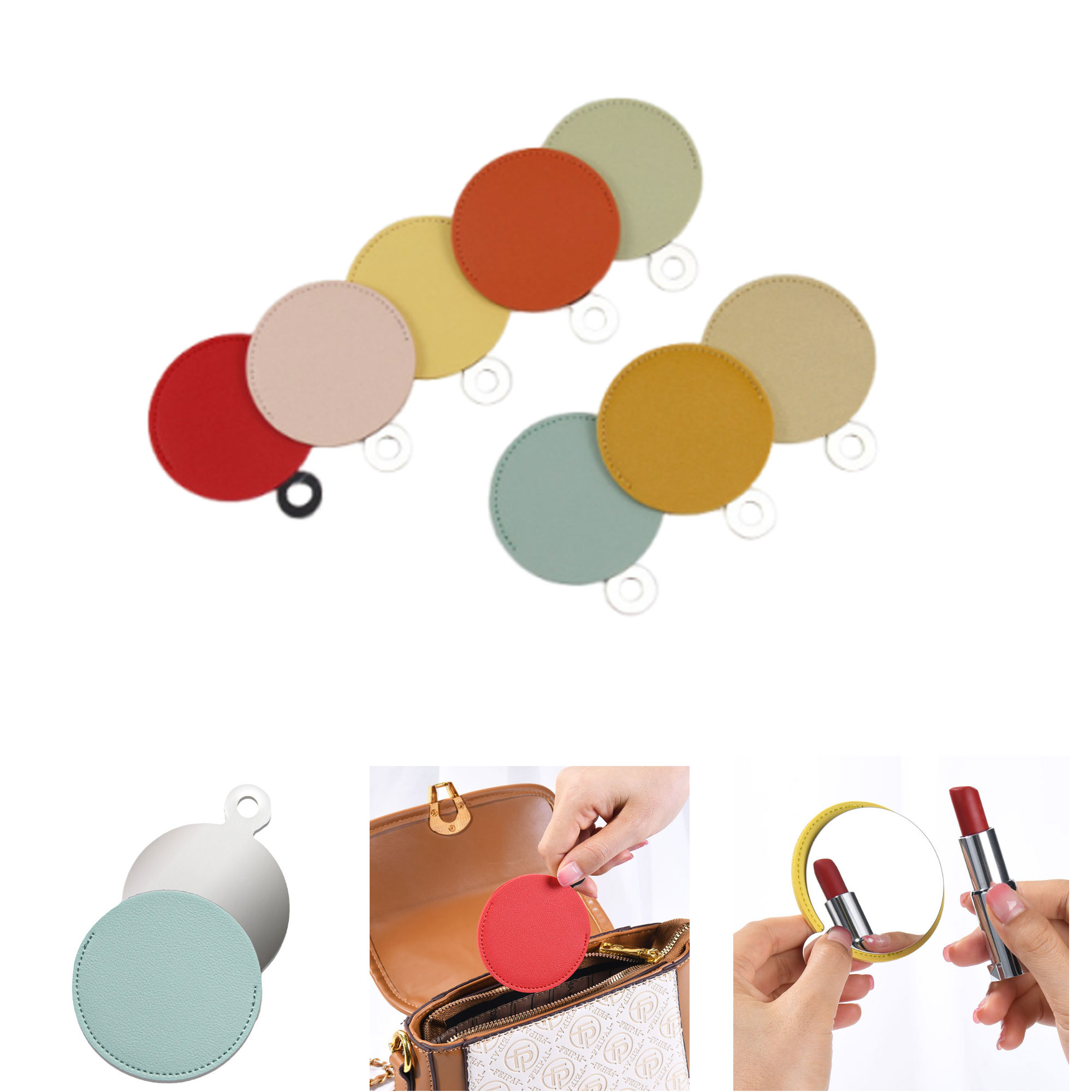 Stainless Steel Cosmetic Travel Mirror 2