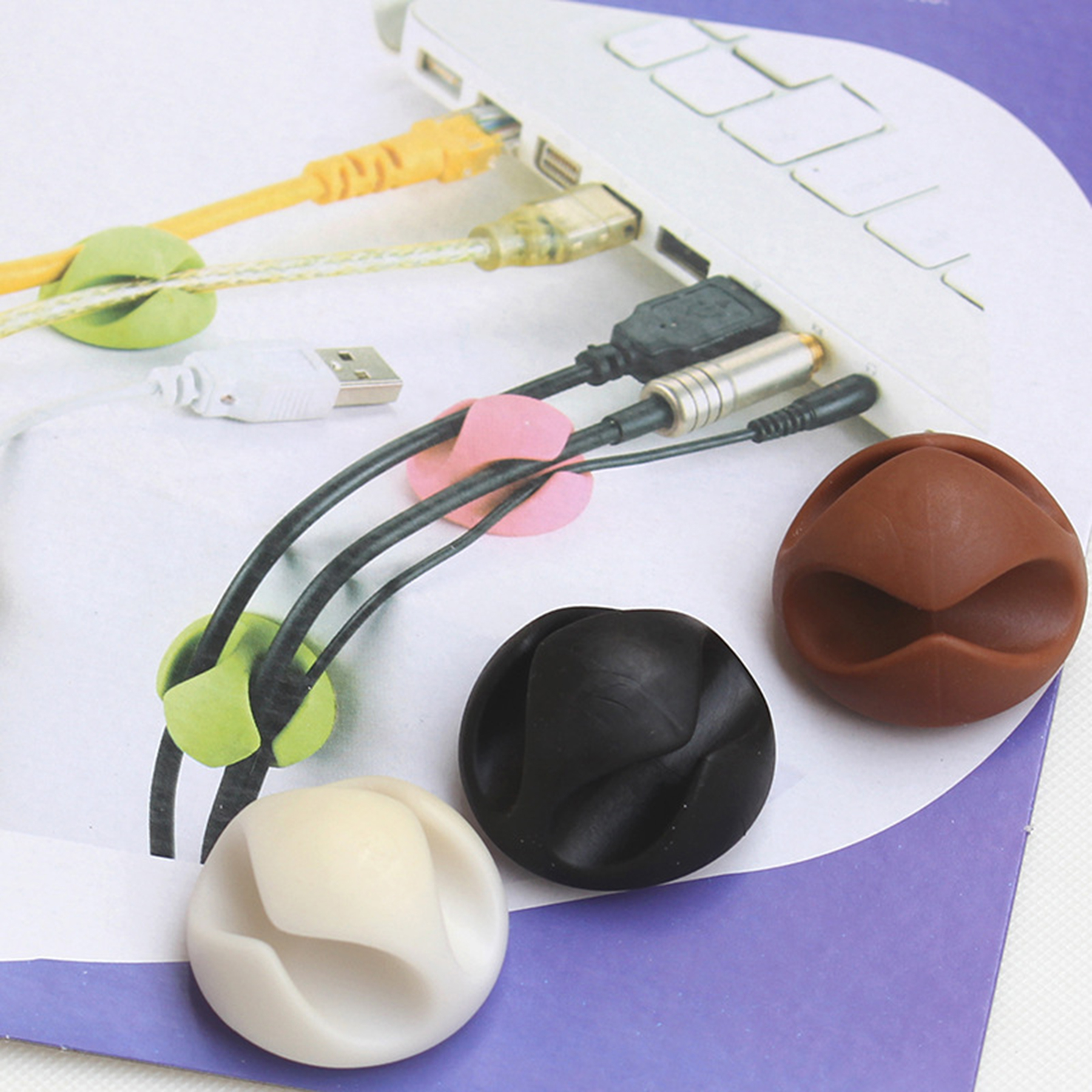 Silicone Cord Wrap Organizer 2