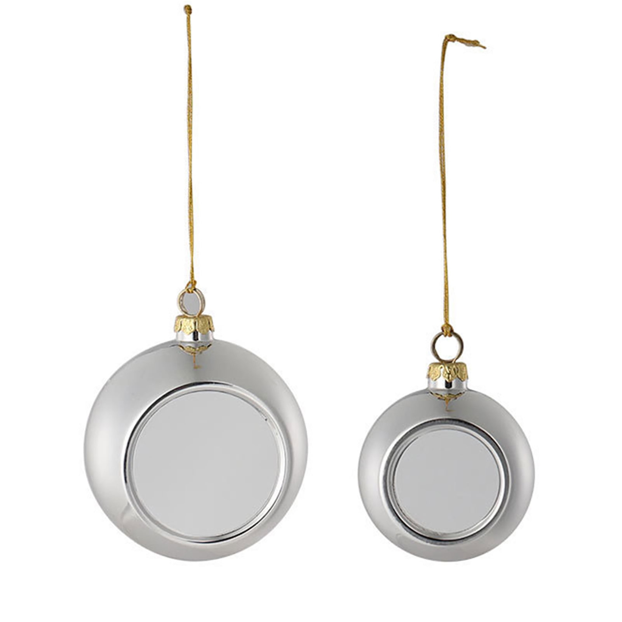 Shatter-Resistant Holiday Ornament Ball with Custom Insert 4