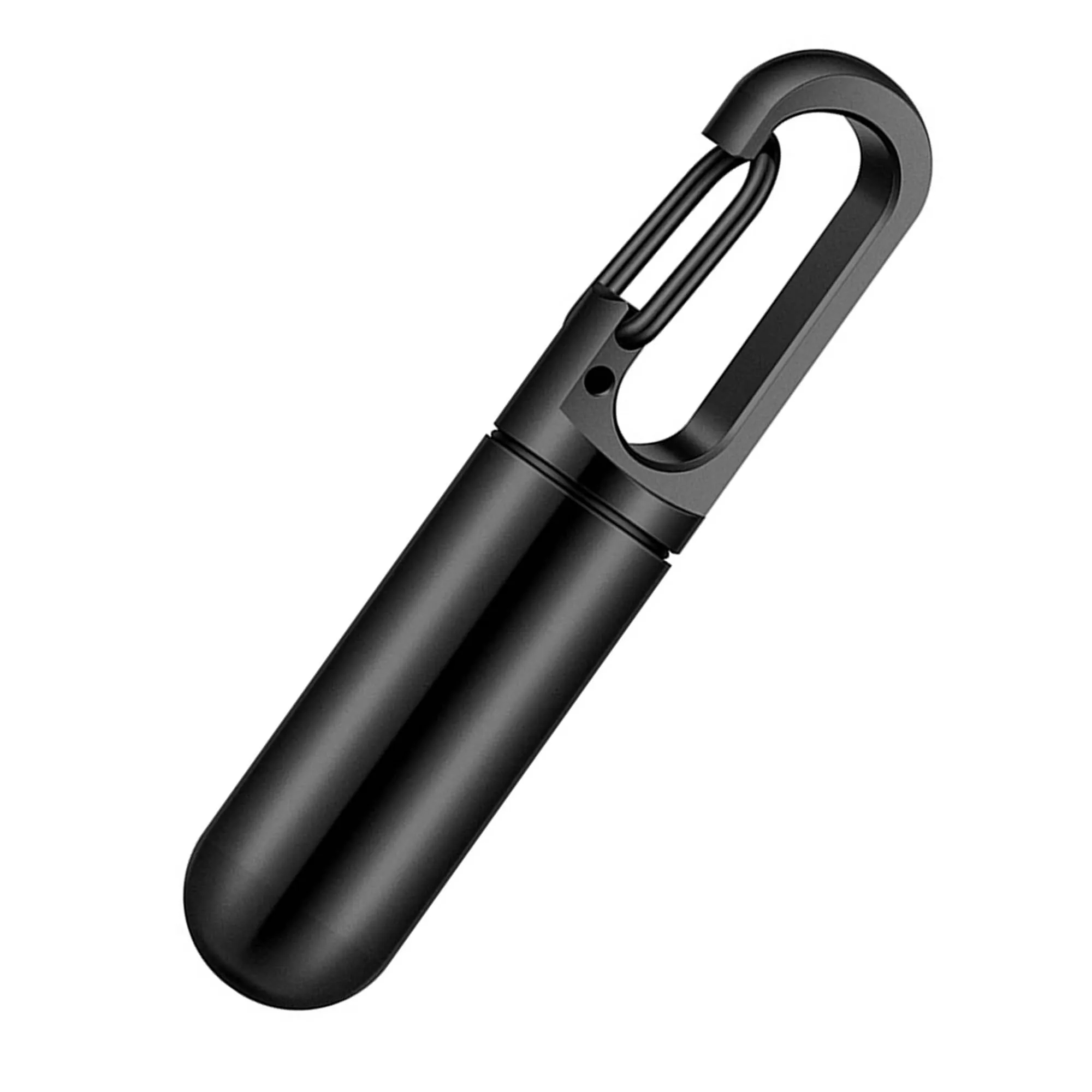 Metal Alloy Pill Bottle With Keychain 3