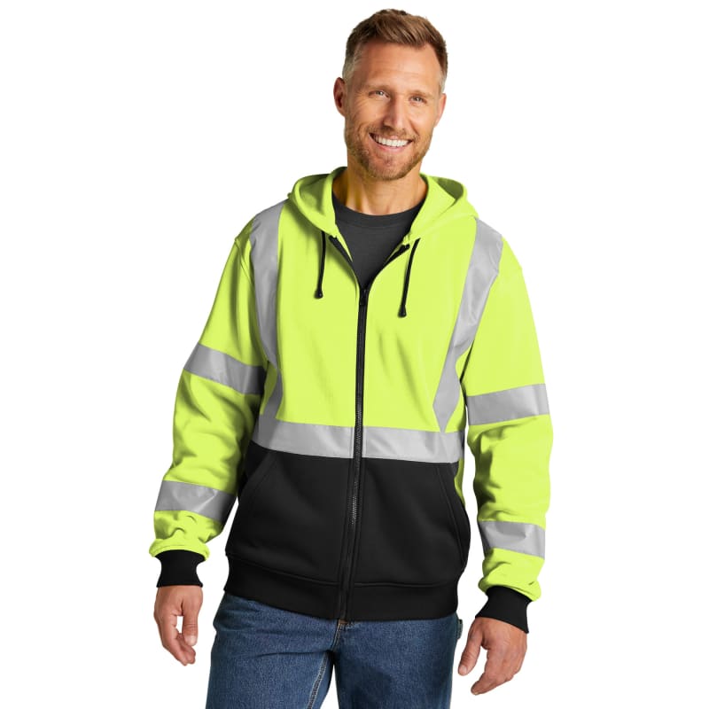 CornerStone A107 Class 3 Heavy-Duty Fleece Full-Zip Hoodie 8