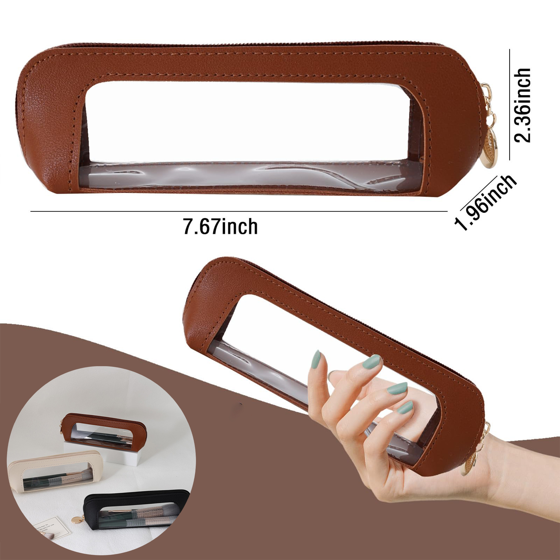 Clear Makeup Bag 2
