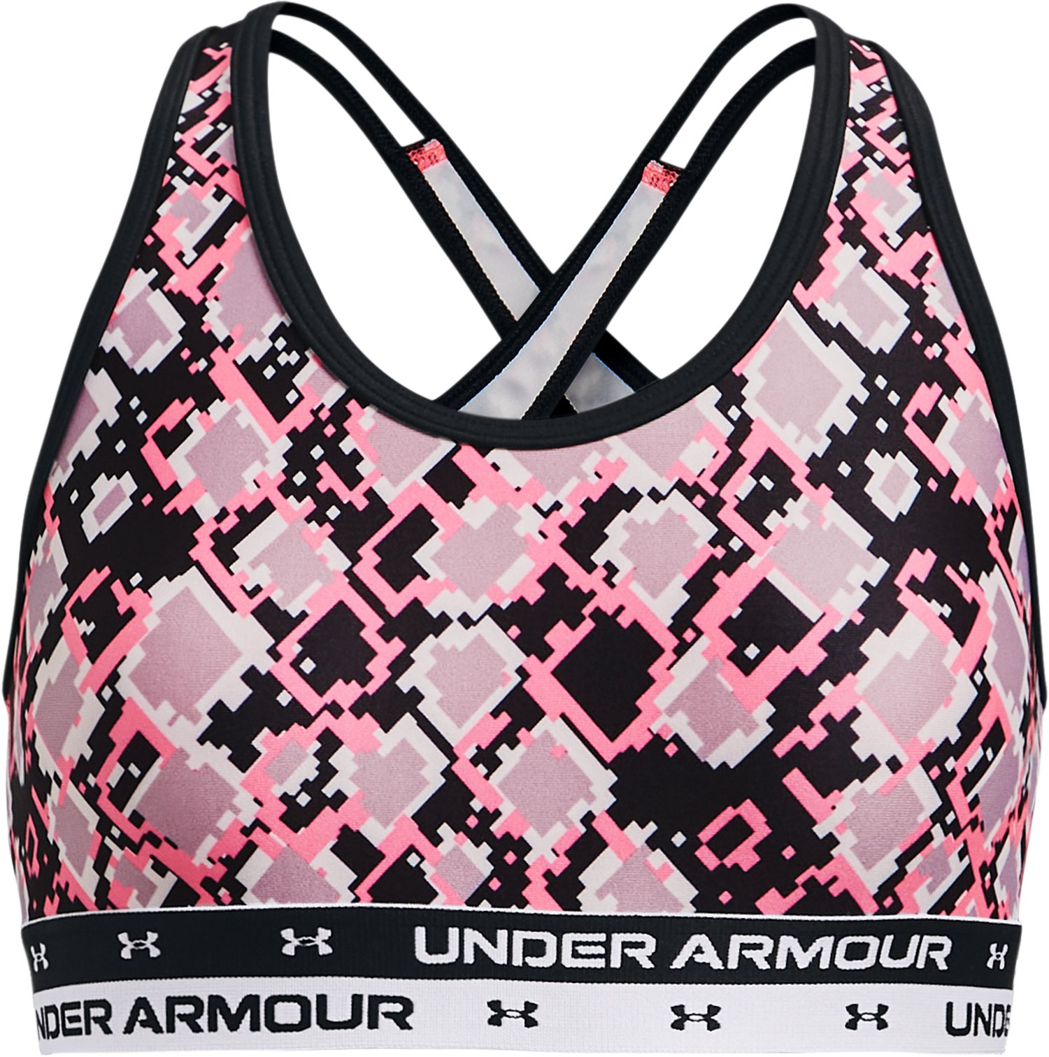 UA Crossback Printed Girls' Sports Bra 4